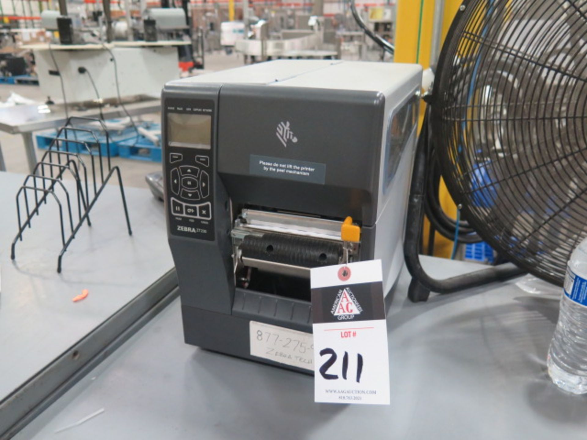 Zebra ZT230 Label Printer and Brother Printer (SOLD AS-IS - NO WARRANTY) - Image 2 of 5