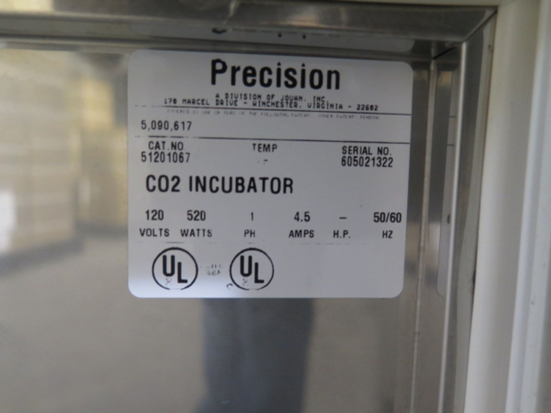 Thermo Eletron Corp Napco mdl. CO2 6000 CO2 Incubator (SOLD AS-IS - NO WARRANTY) - Image 7 of 8