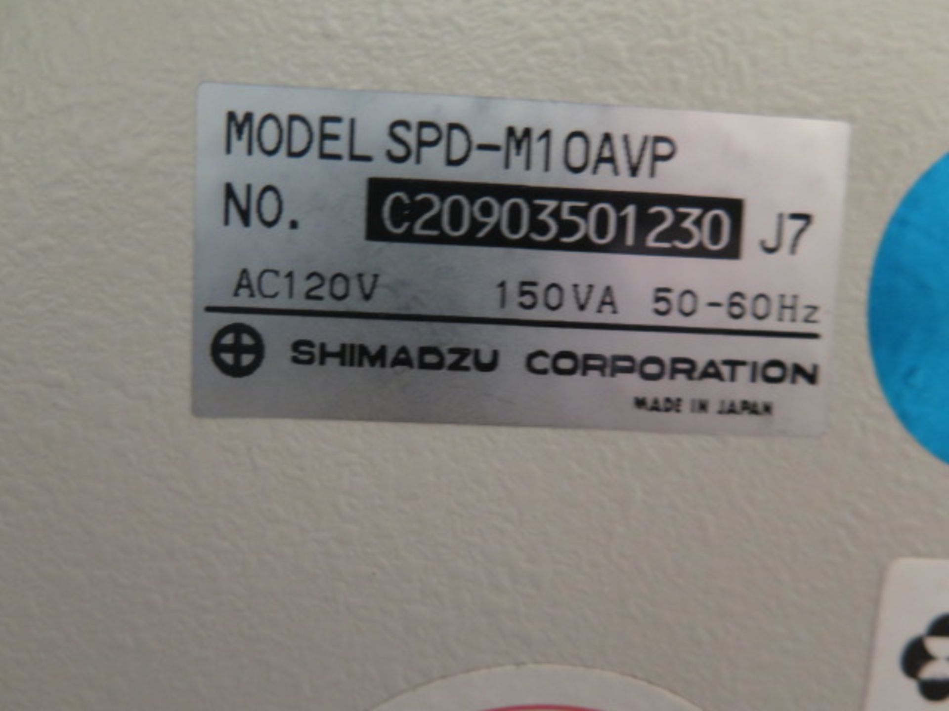 Shimadzu SCL-10A VP Liquid Chromatography Controller w/ Shimadzu SPD-M10A VP, SOLD AS IS - Image 7 of 7