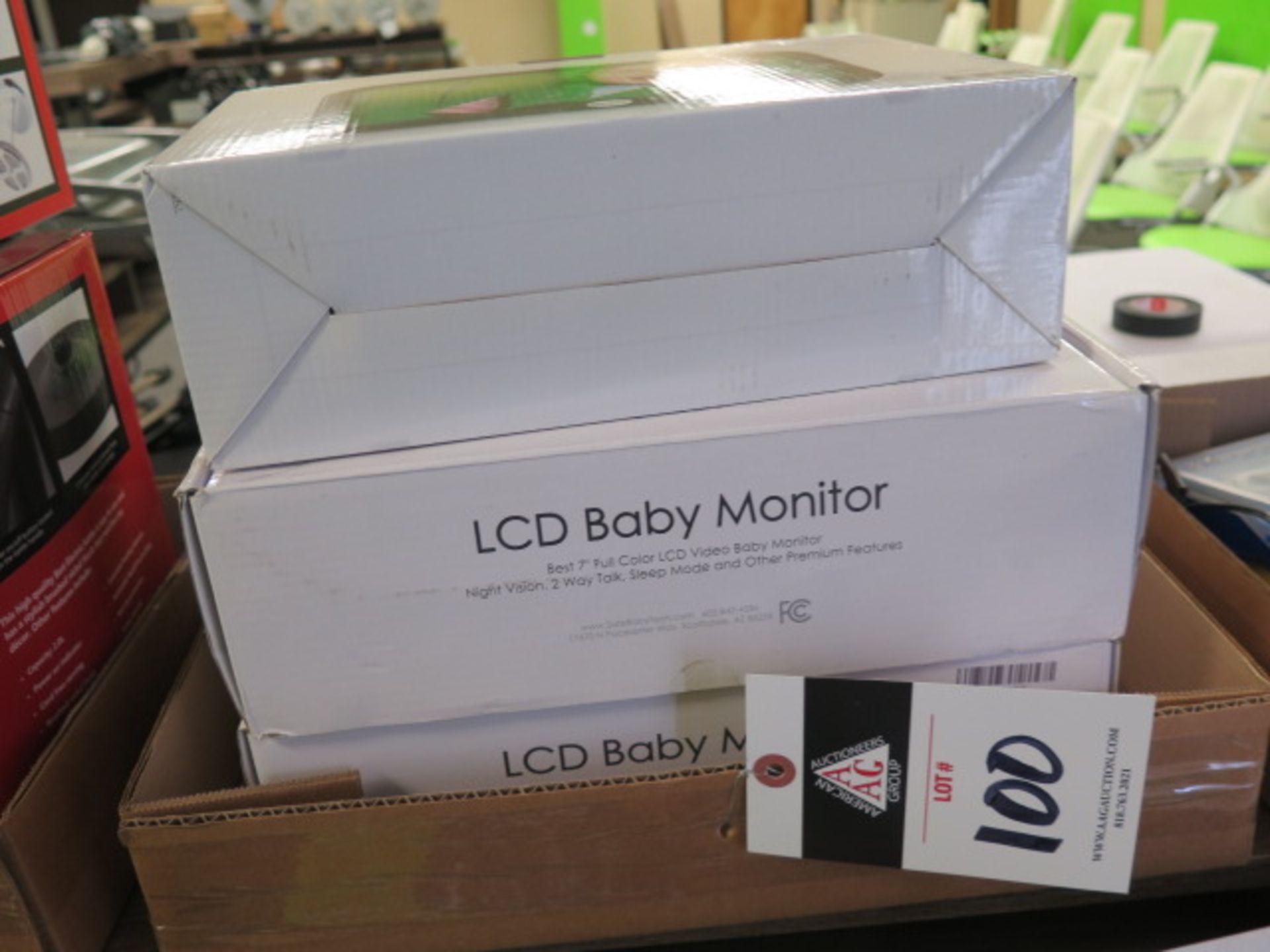 LCD Baby Monitors (3) (SOLD AS-IS - NO WARRANTY)