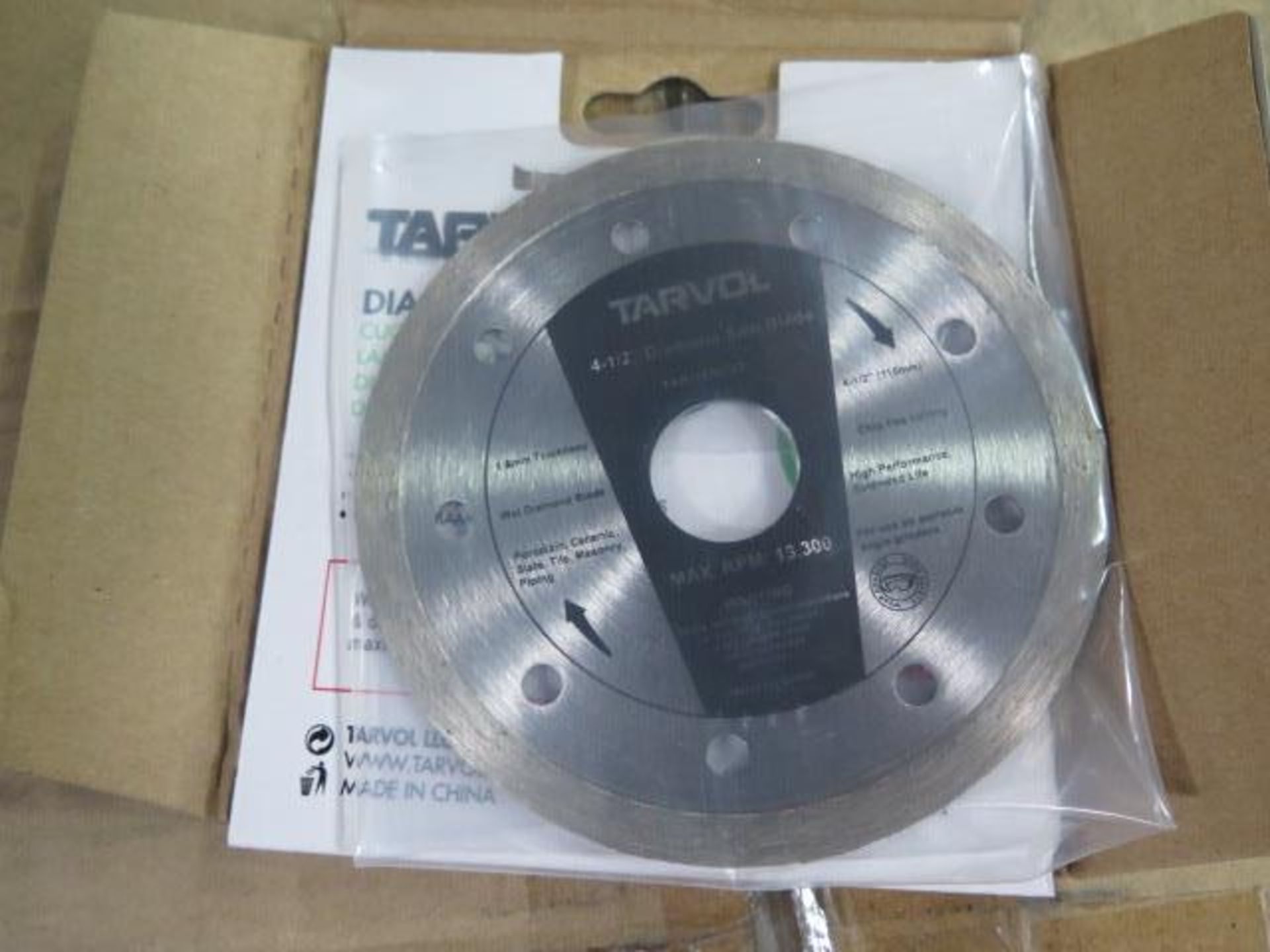 Diamond Cutting Blades (NEW INVENTORY) (Approx 1100) (SOLD AS-IS - NO WARRANTY) - Image 4 of 4