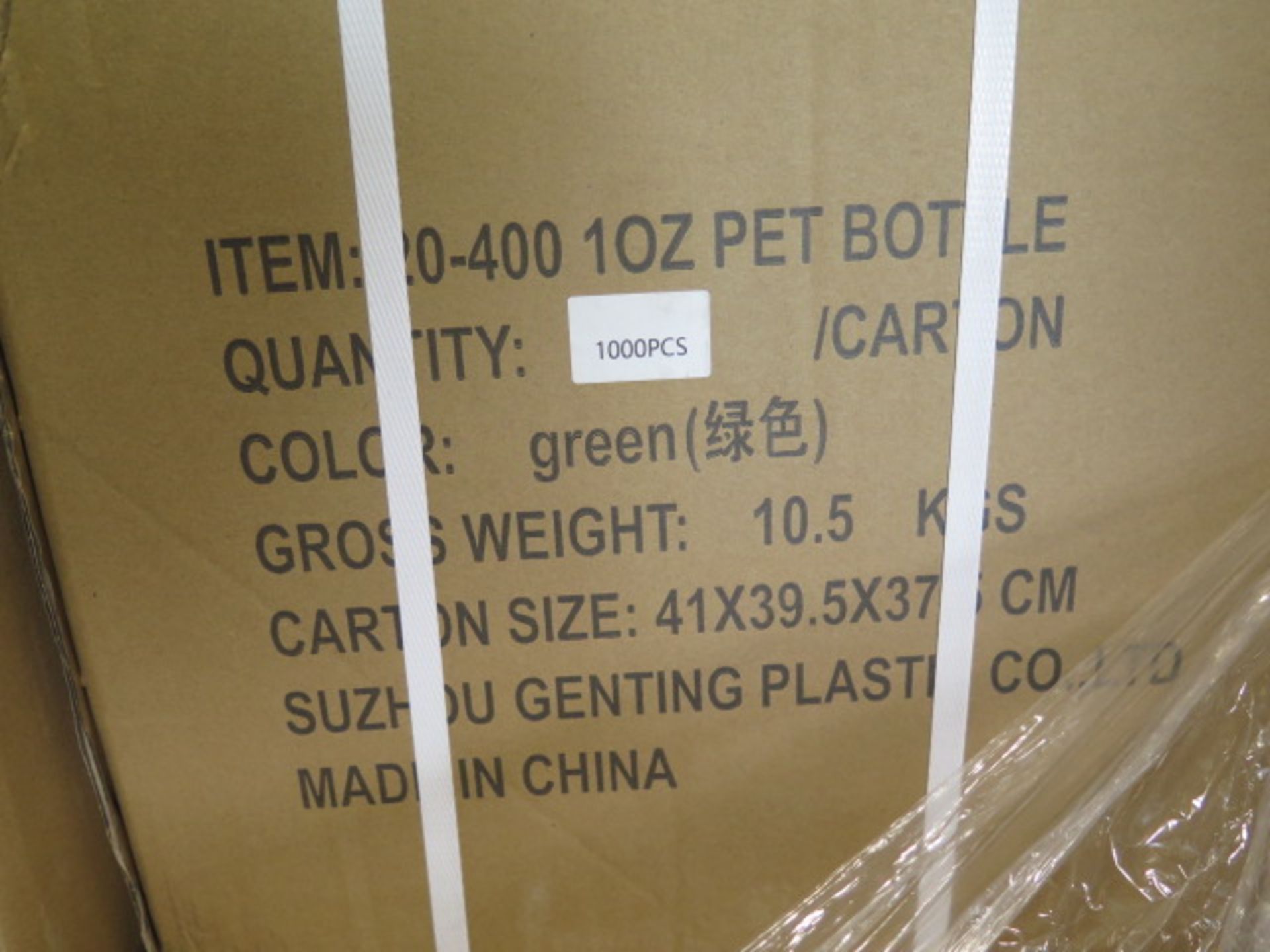 1 oz Brown 20-400 Plastic Bottles (Approx 108,000 Bottles), 1 Oz Green 20-400 Palstic, SOLD AS IS - Image 17 of 19