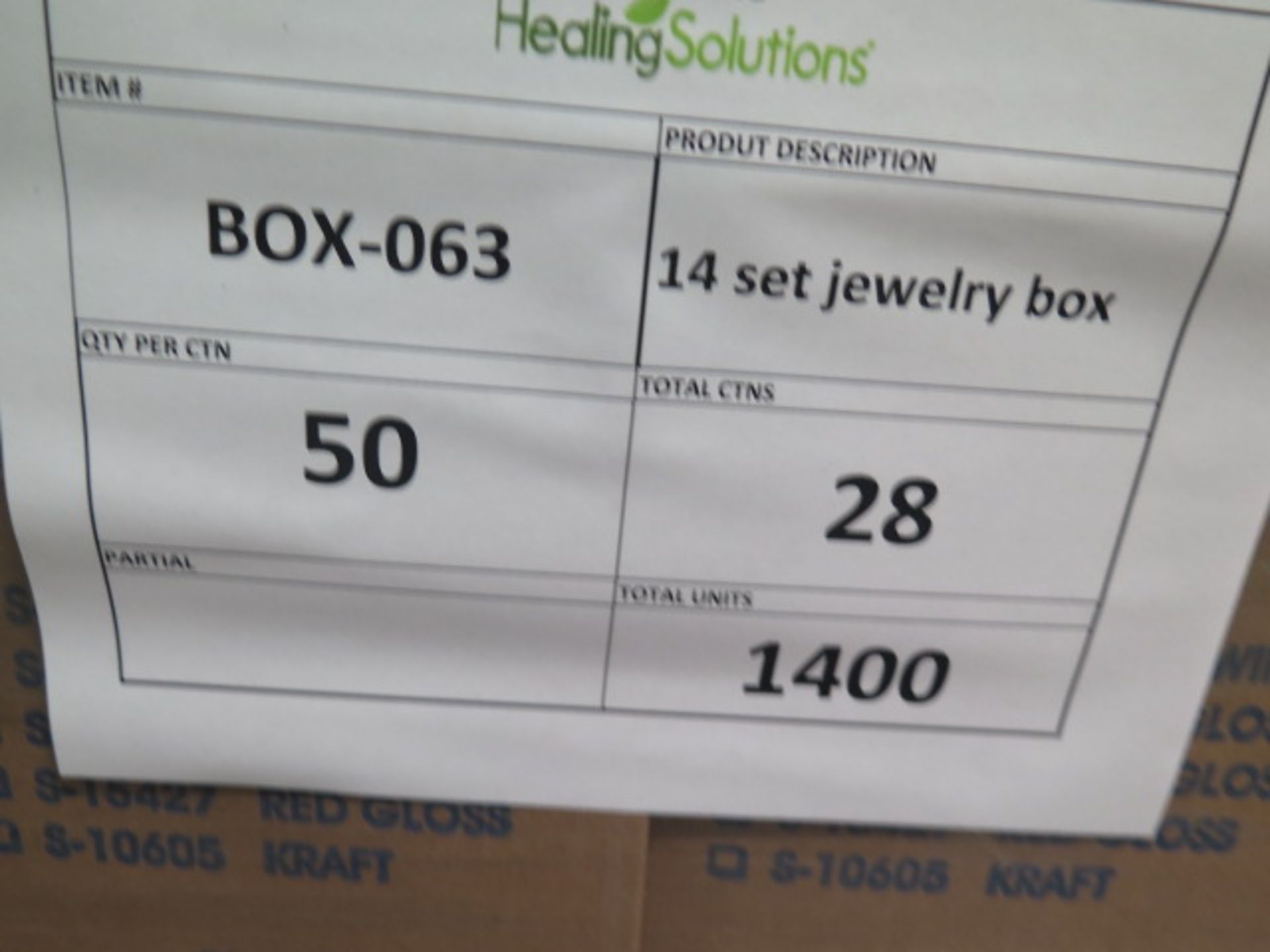 Uline Jewelry Boxes (11-Pallets) (SOLD AS-IS - NO WARRANTY) - Image 8 of 8