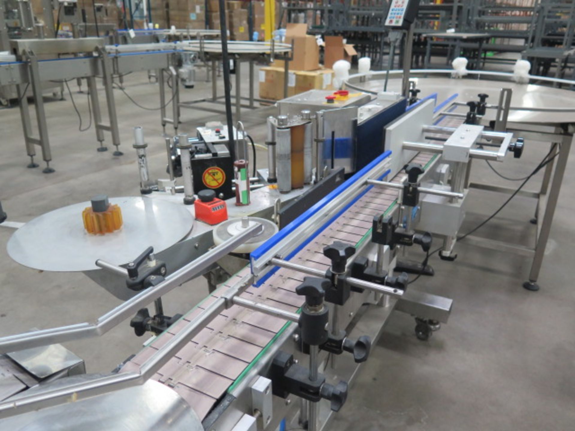 Line 8 : Filling and Capping Line w/ Turn-Table Unit, Accutek Multi-Station Auto Filling, SOLD AS IS - Image 41 of 49