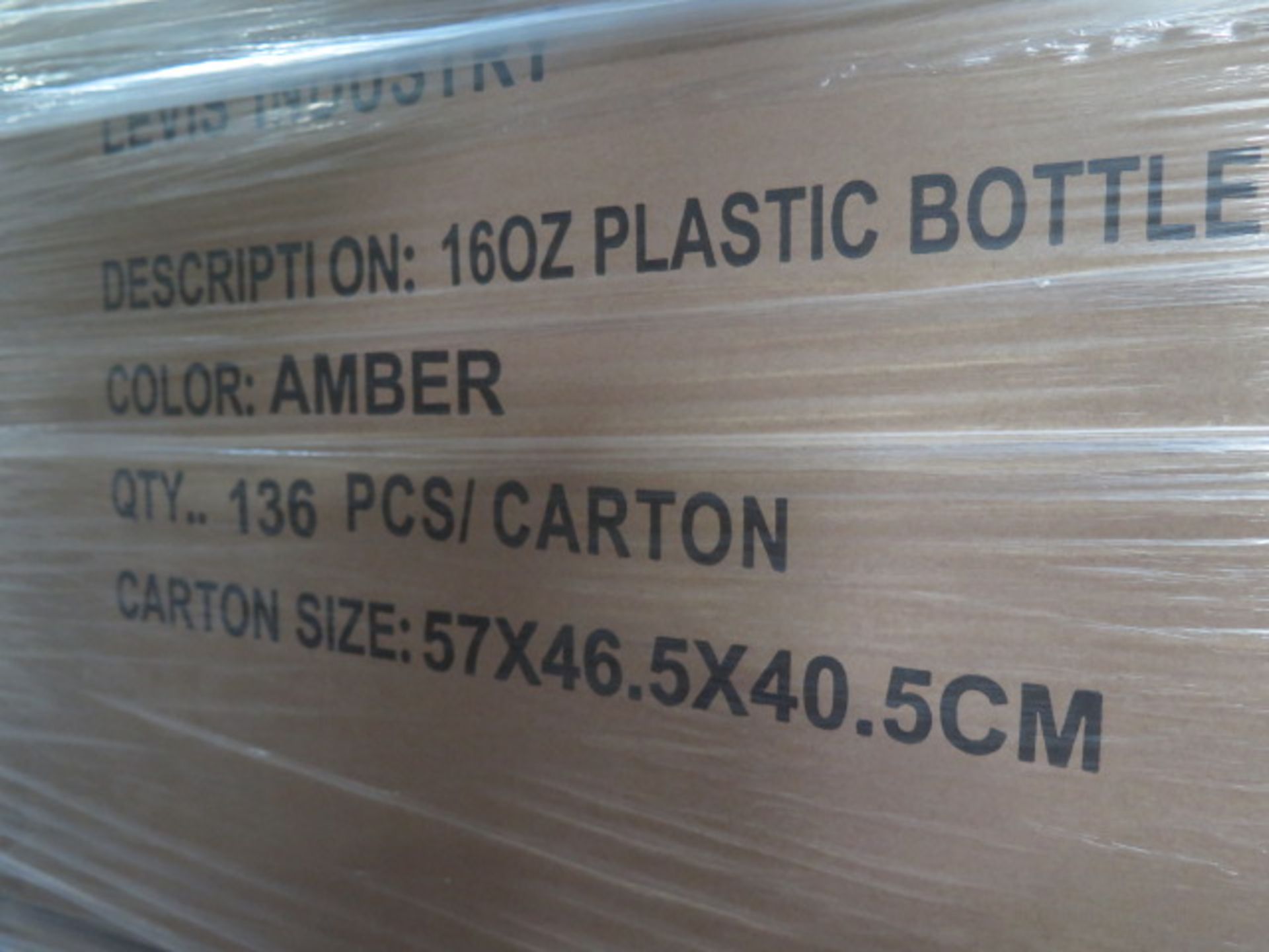 16oz Amber 24-400 Plastic Bottles (BTL-110) (Approx 8704 Bottles) (SOLD AS-IS - NO WARRANTY) - Image 4 of 5
