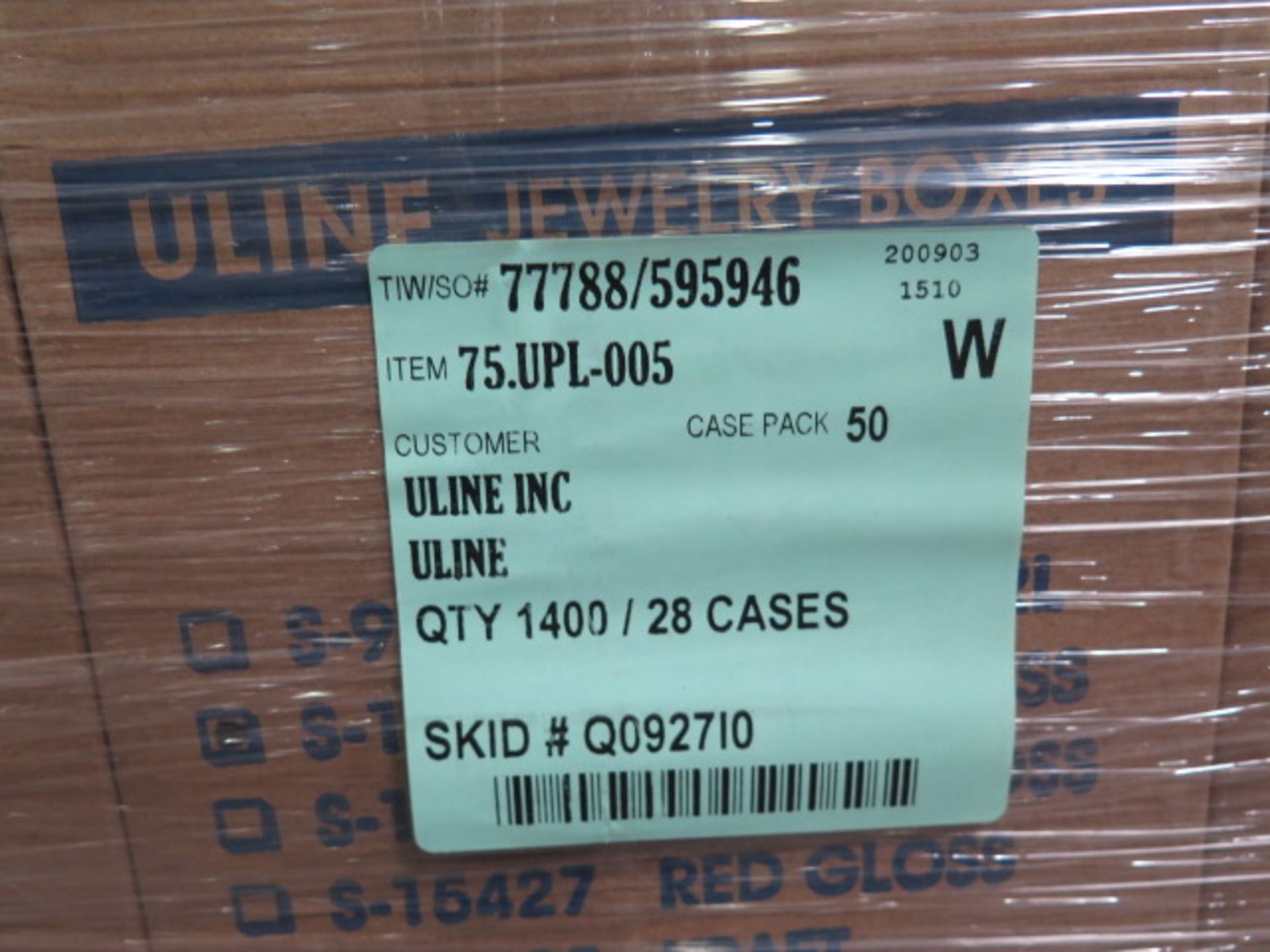 Uline Jewelry Boxes (11-Pallets) (SOLD AS-IS - NO WARRANTY) - Image 5 of 8