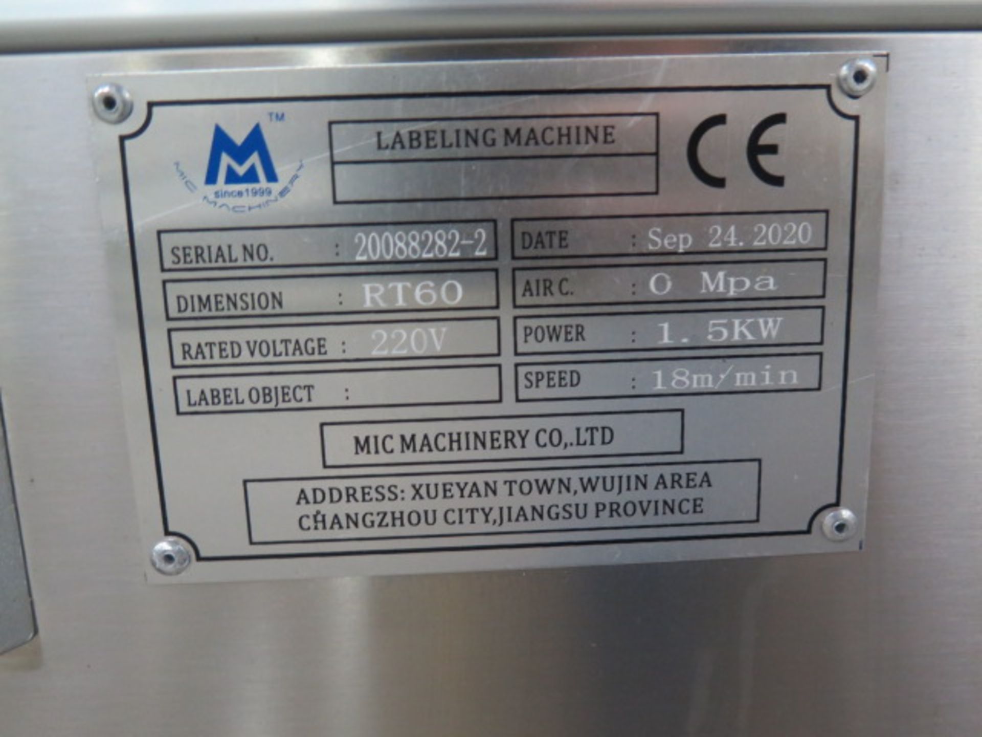 Line 5 : 2019 Capmatic “Patriot” Filling and Capping Line w/ Capmatic PLC Controls, SOLD AS IS - Image 37 of 38