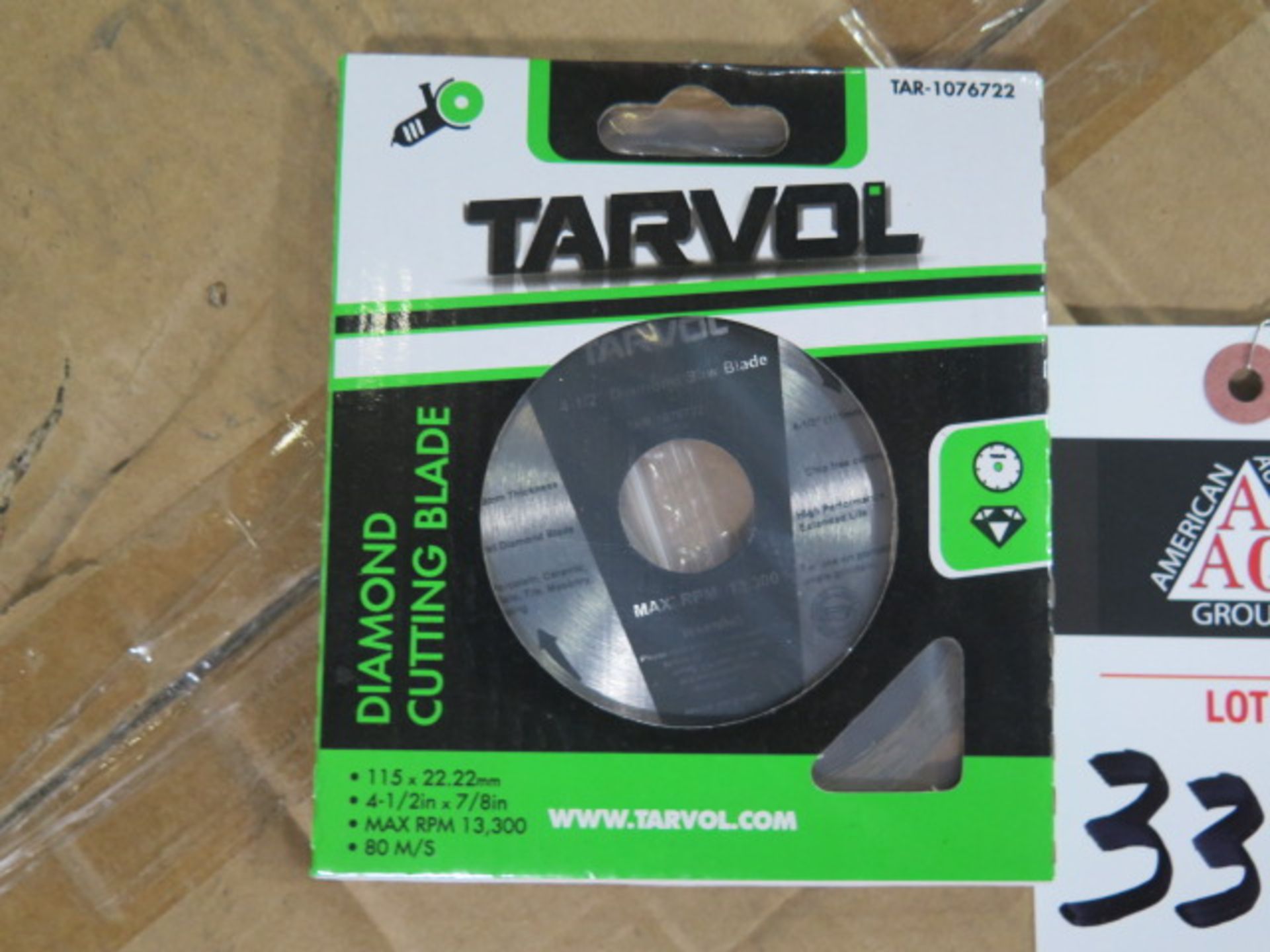 Diamond Cutting Blades (NEW INVENTORY) (Approx 700) (SOLD AS-IS - NO WARRANTY) - Image 3 of 4