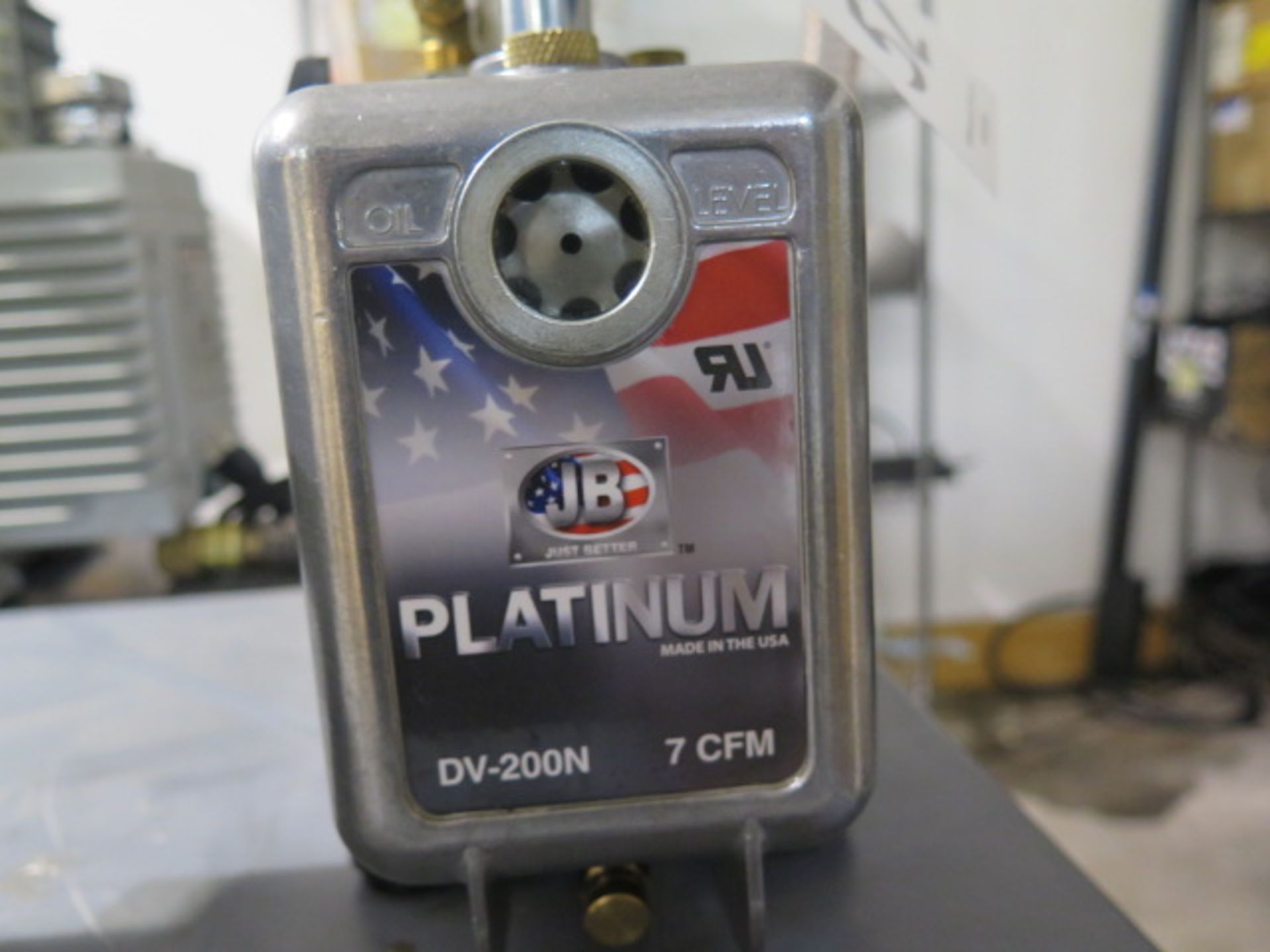 JB Platinum DV-200N Vacuum Pump (SOLD AS-IS - NO WARRANTY) - Image 4 of 4