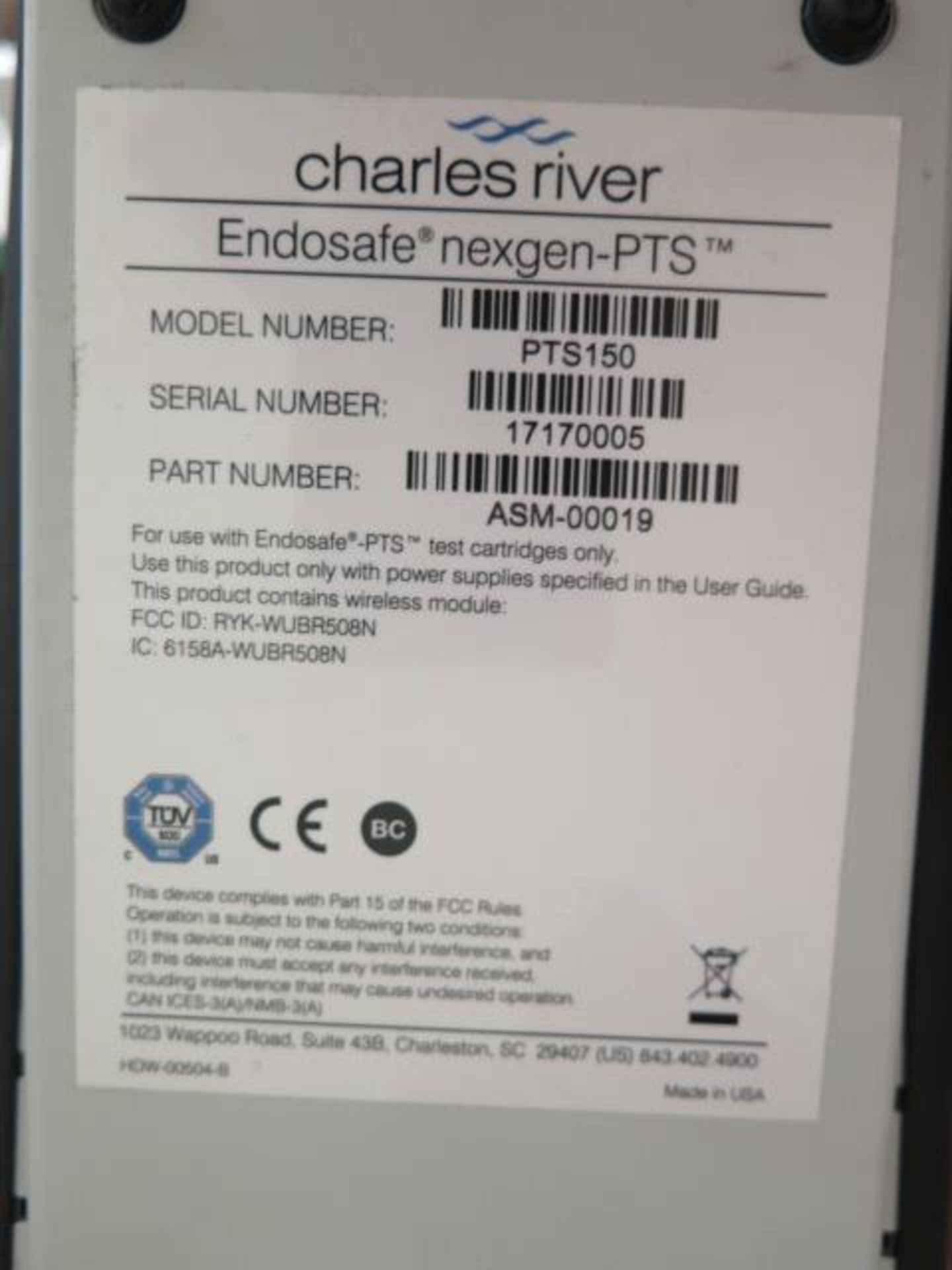 Charles River Endosafe Nexgen PTS Hand Held Spectrophotometer (SOLD AS-IS - NO WARRANTY) - Image 5 of 5