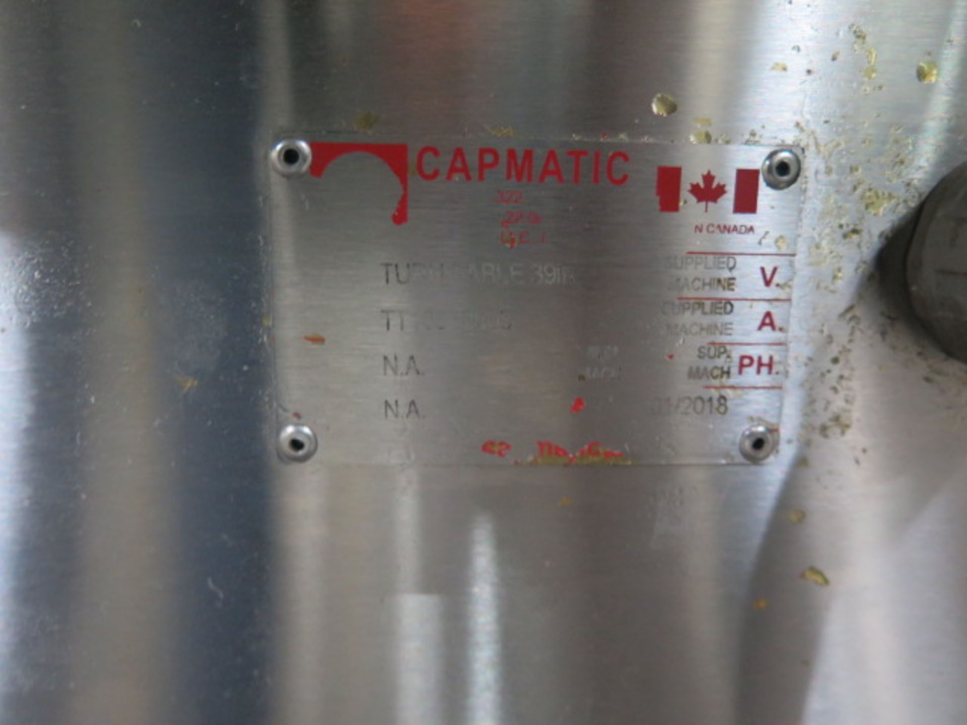 Line 2 : 2018 Capmatic “Patriot” Filling and Capping Line w/ Capmatic PLC Controls, SOLD AS IS - Image 15 of 33