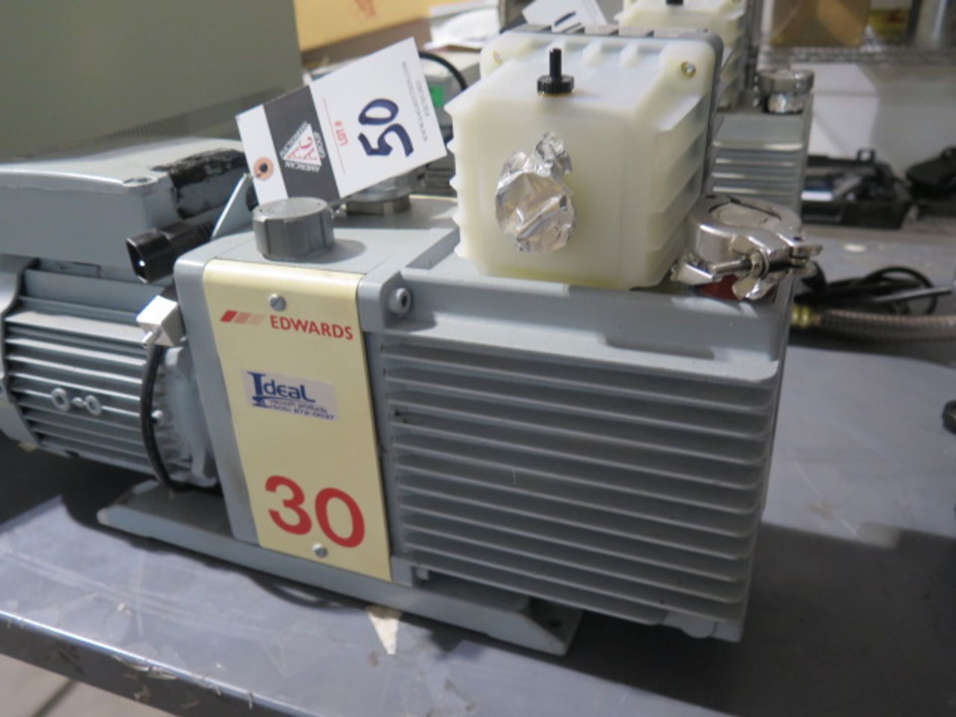 Edwards 30 Vacuum Pump (SOLD AS-IS - NO WARRANTY) - Image 2 of 7