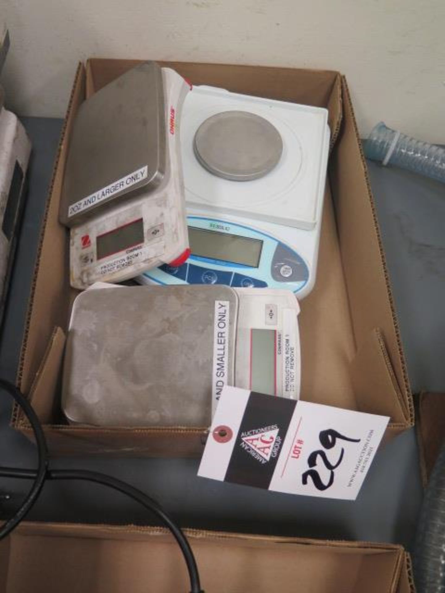 Digital Scales (3) (SOLD AS-IS - NO WARRANTY)