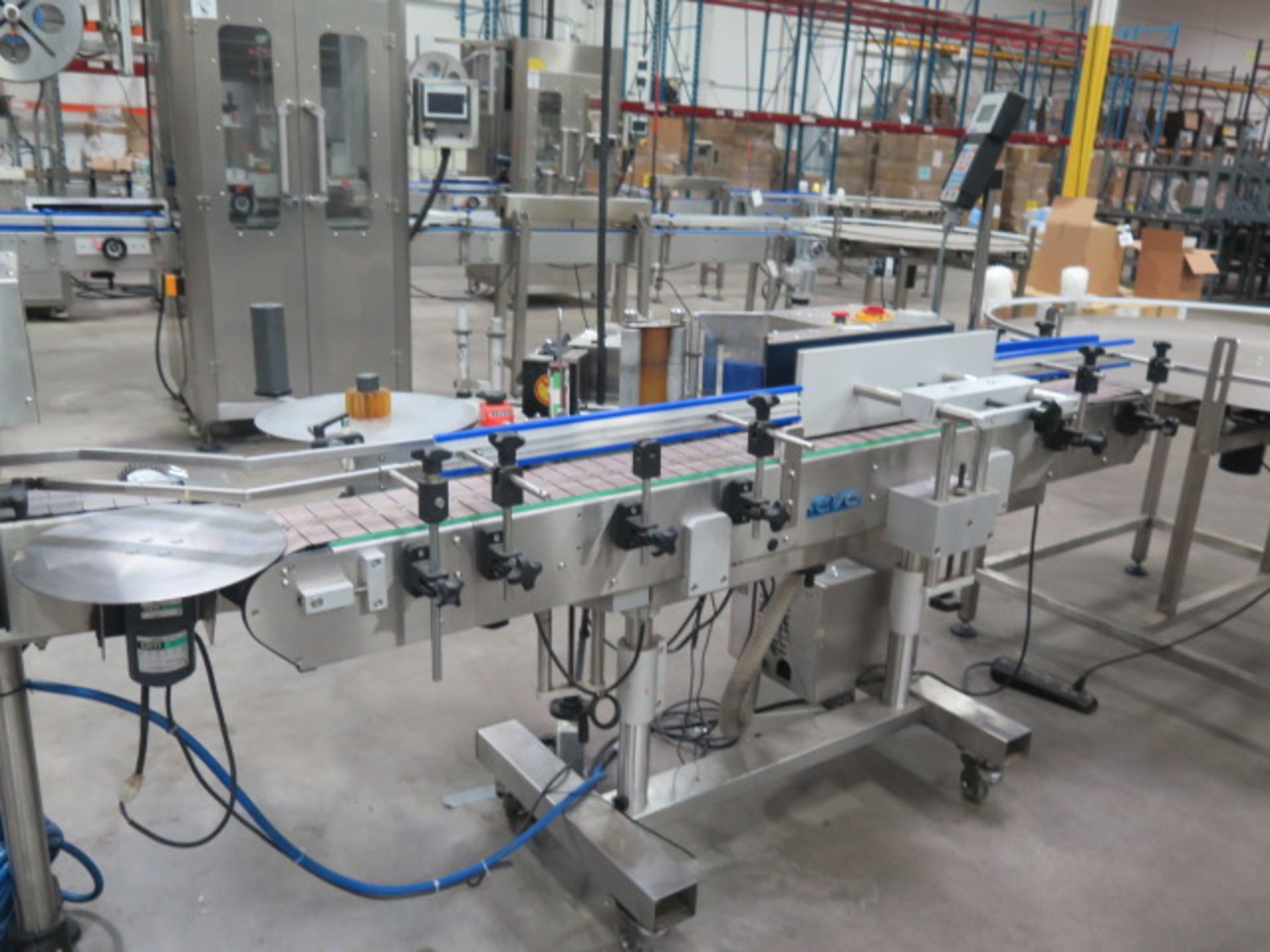 Line 8 : Filling and Capping Line w/ Turn-Table Unit, Accutek Multi-Station Auto Filling, SOLD AS IS - Image 40 of 49