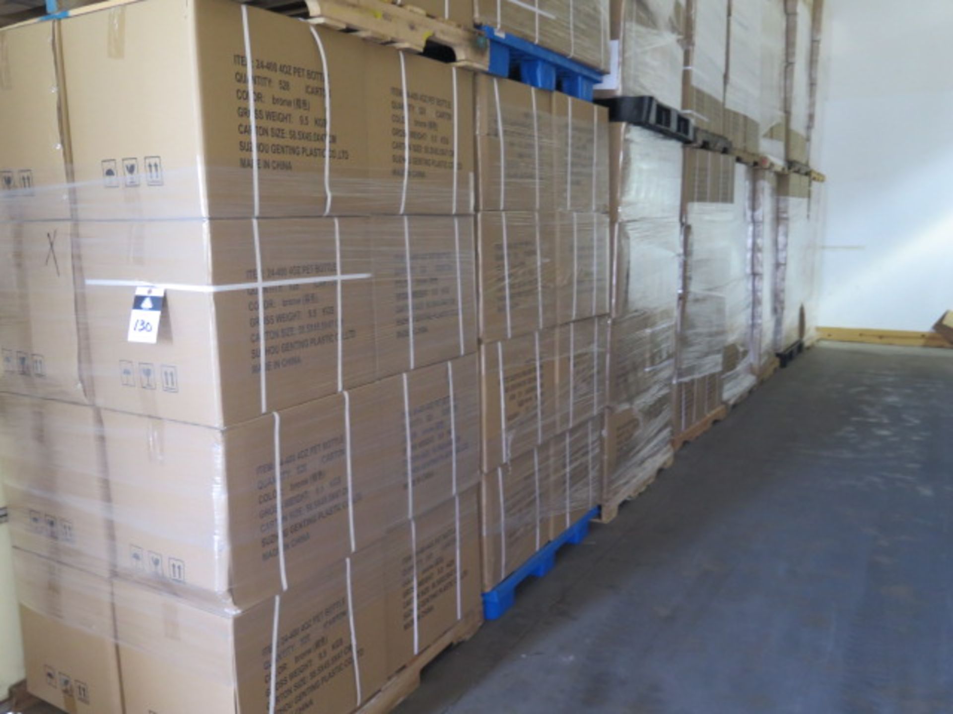 4 oz Brown 24-400 Plastic Bottles (16-Pallets) (Approx 135,000 Bottles) (SOLD AS-IS - NO WARRANTY) - Image 3 of 6