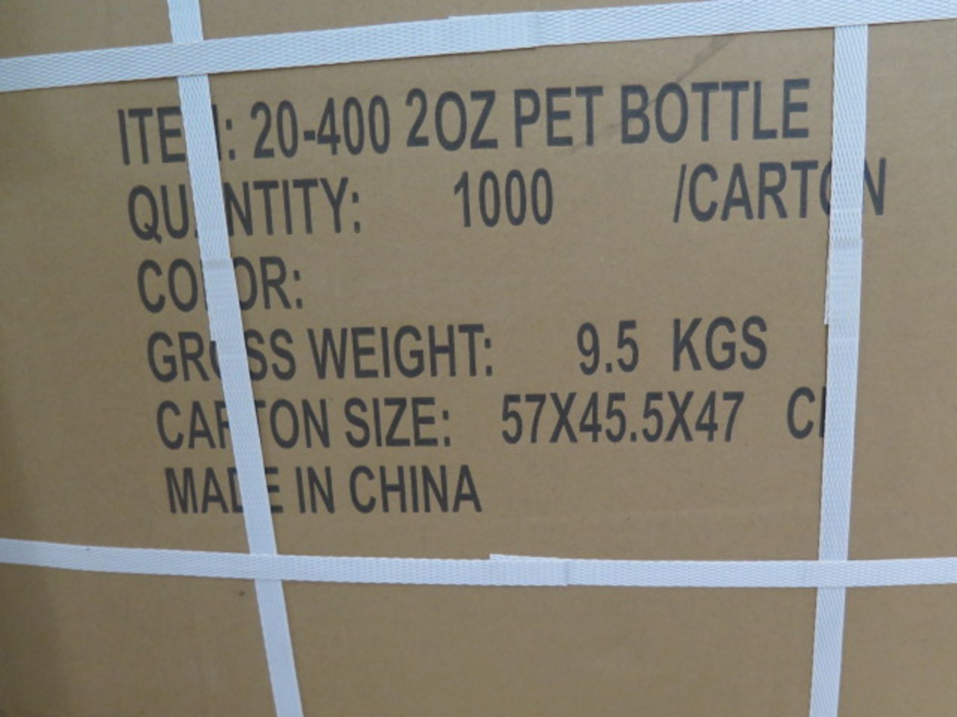 Mixed of 1 oz, 2 oz, 4 oz, 16 oz, 60ml and 120ml 20-400 Plastic Bottles (Approx 138,000) SOLD AS IS - Image 13 of 27