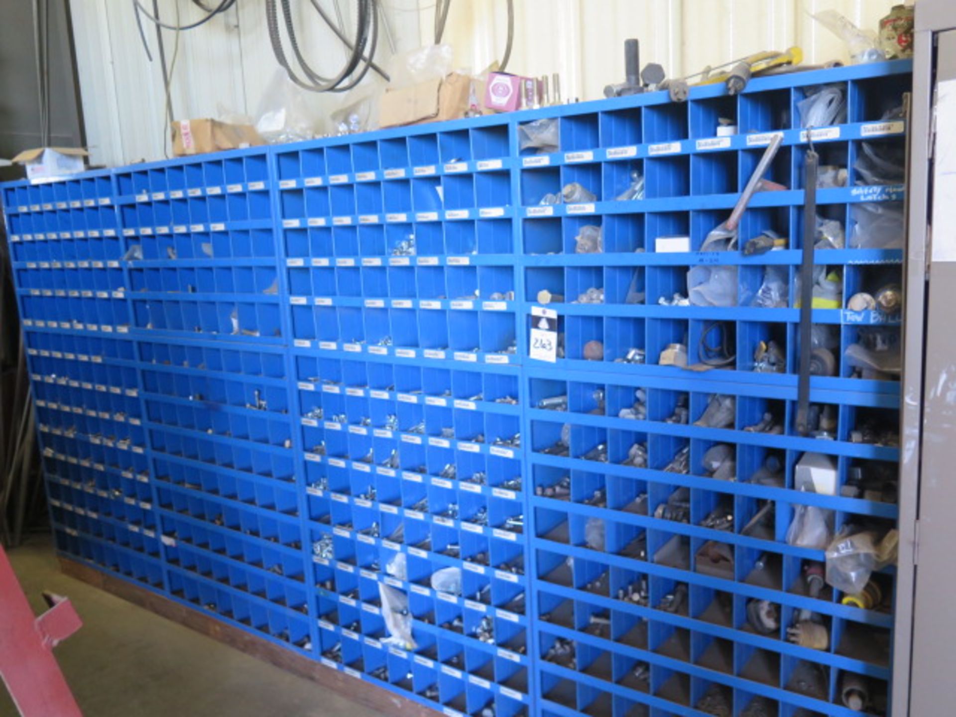 Fastenal Storage Cabinets w/ Hardware (SOLD AS-IS - NO WARRANTY)