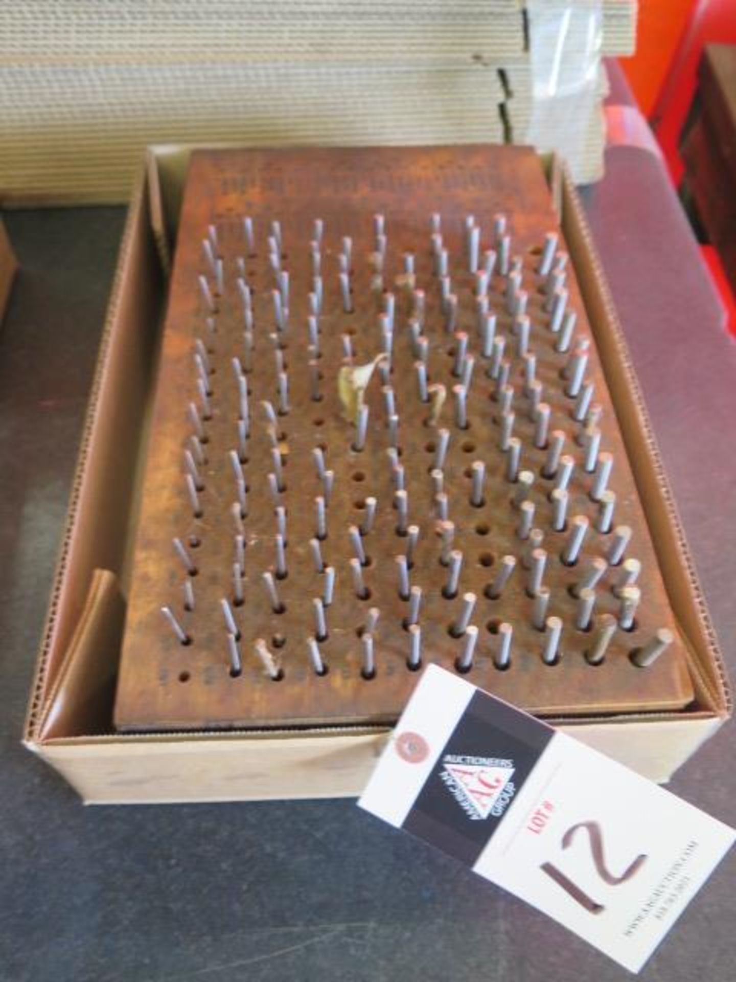 Pin Gage Sets (2) .061"0,250" and .251"-.500" (SOLD AS-IS - NO WARRANTY)