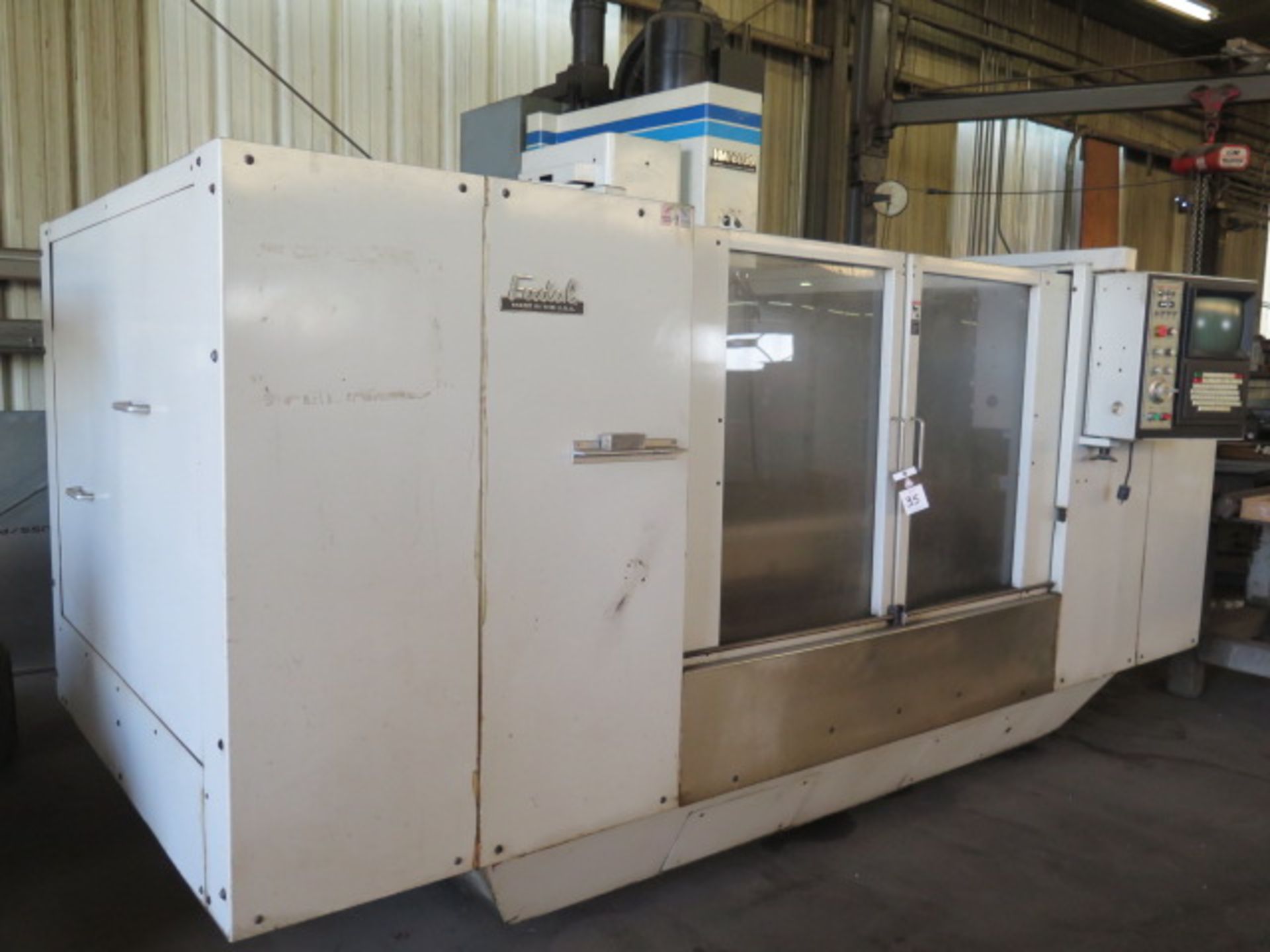Fadal VMC6030 4-Axis CNC VMC s/n 9506971 w/ Fadal CNC88HS Controls, 21-Station ATC, SOLD AS IS - Image 3 of 15