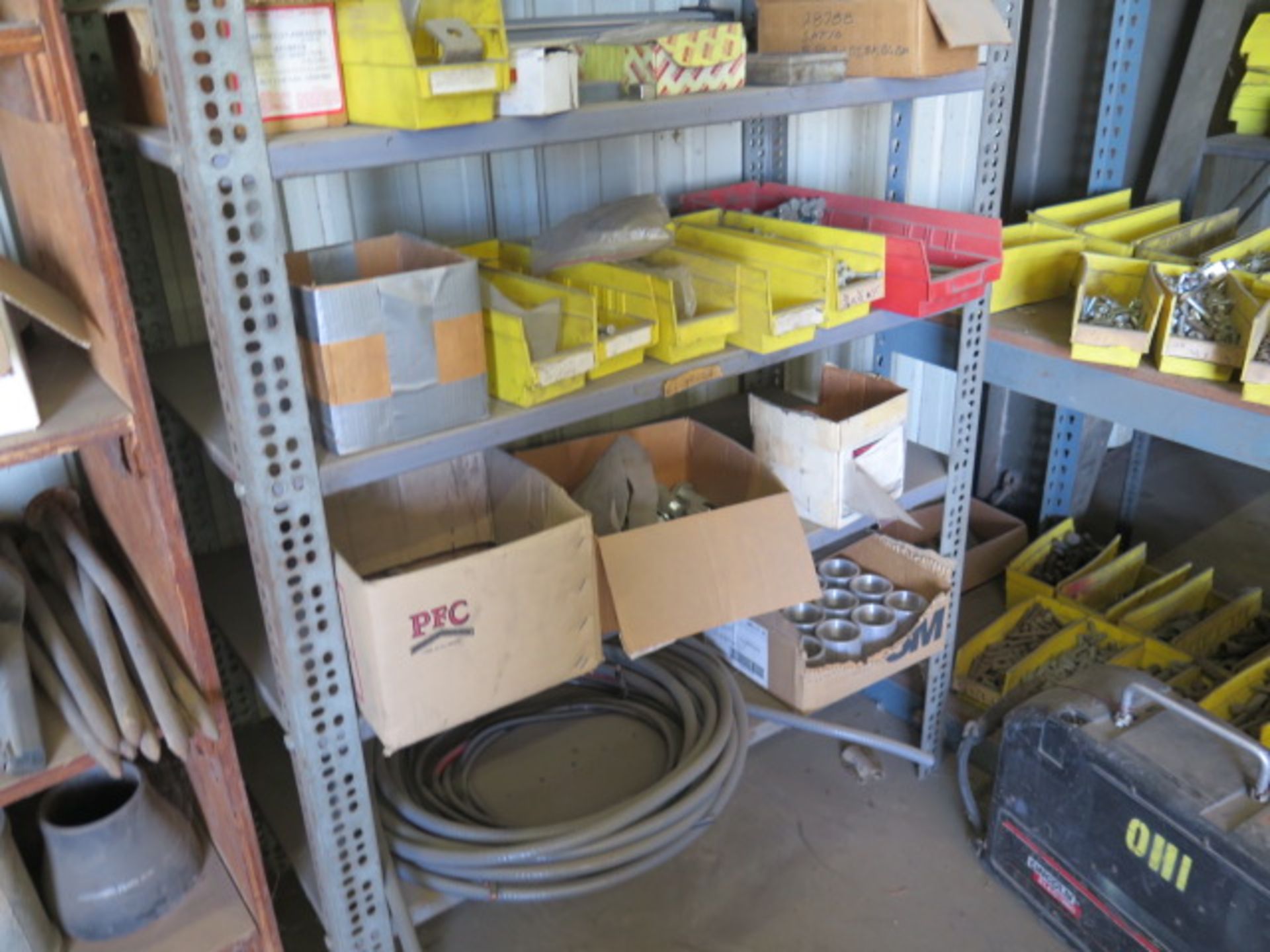 Large Quantity of Hardware and Misc Electrical w/ Shelving (SOLD AS-IS - NO WARRANTY) - Image 15 of 22