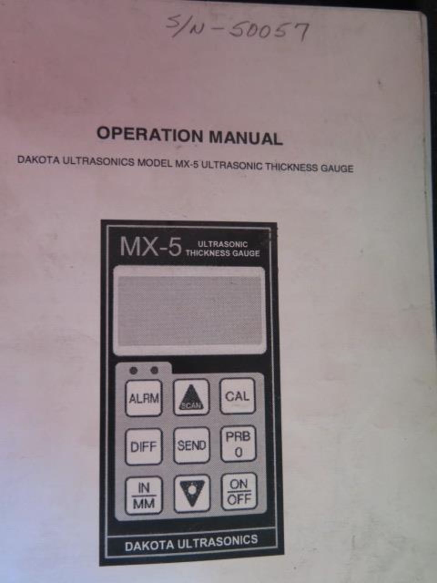 Dakota Ultrasonic Coating Thickness Gage (SOLD AS-IS - NO WARRANTY) - Image 5 of 6