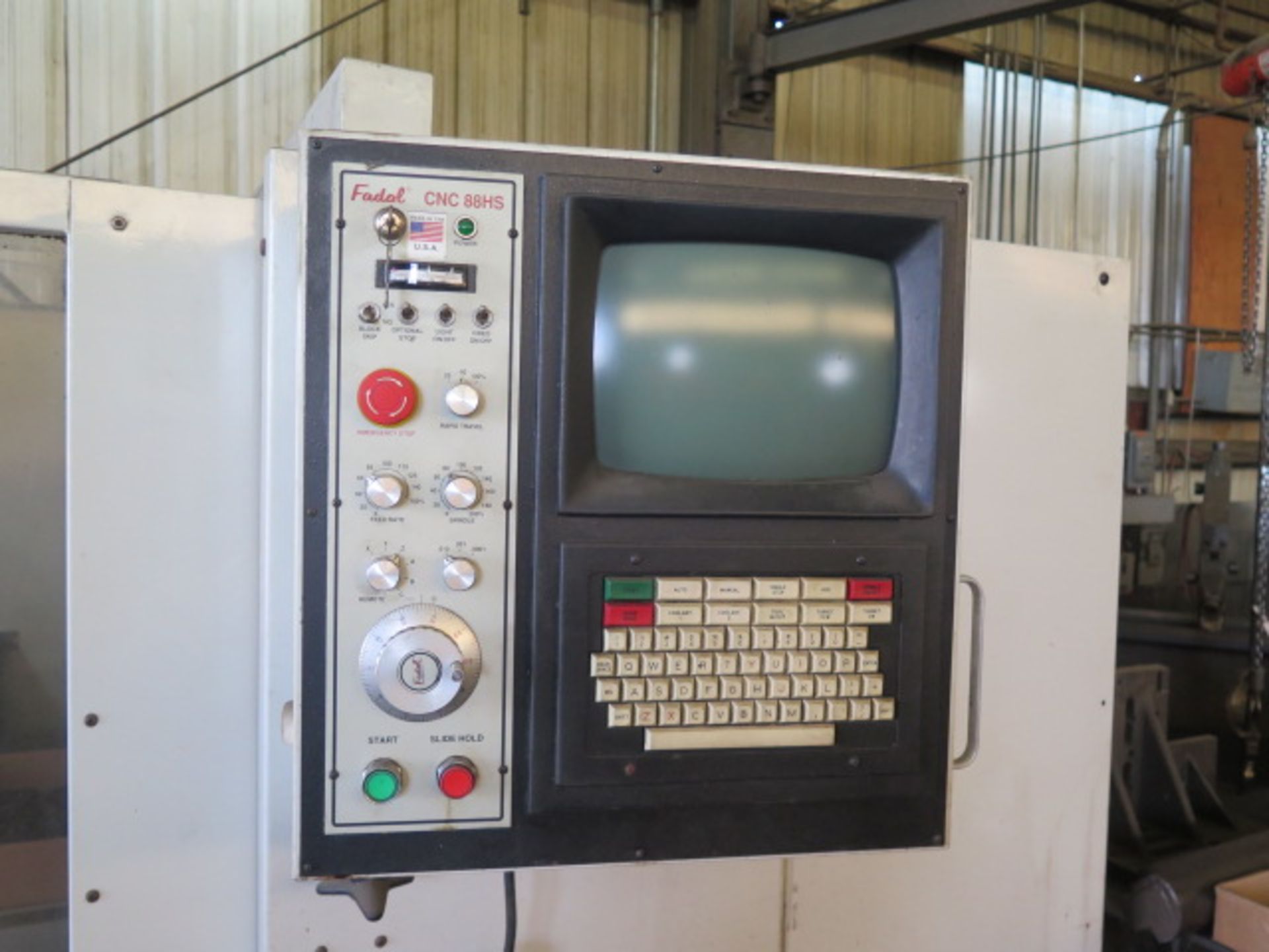 Fadal VMC6030 4-Axis CNC VMC s/n 9506971 w/ Fadal CNC88HS Controls, 21-Station ATC, SOLD AS IS - Image 13 of 15
