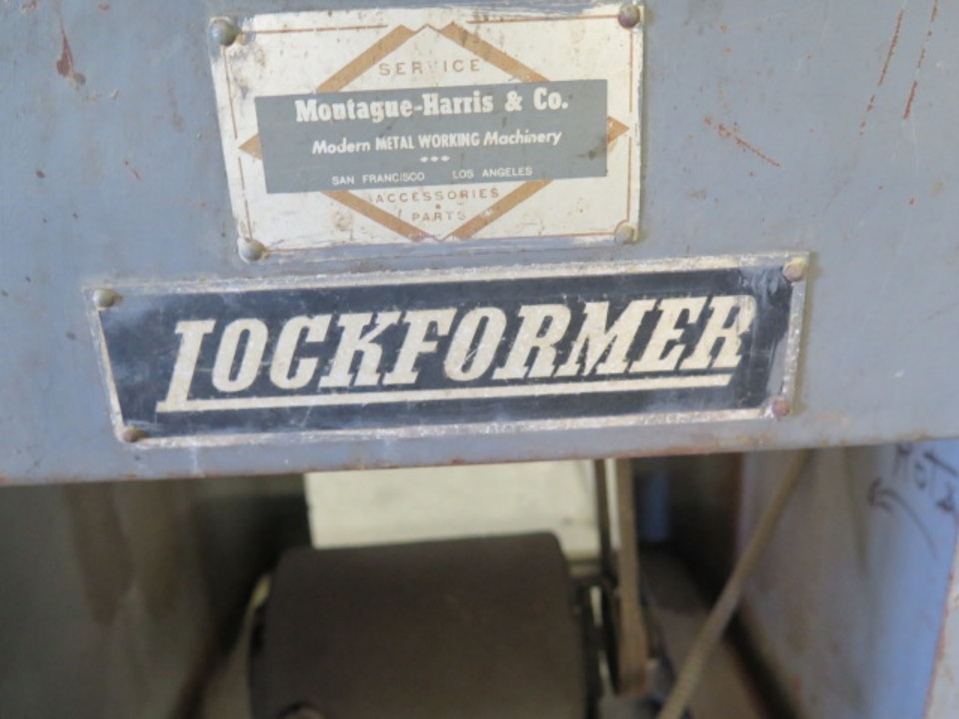 Lockformer 20GA Auto Guide Power Flanger s/n BPF213 (SOLD AS-IS - NO WARRANTY) - Image 5 of 5