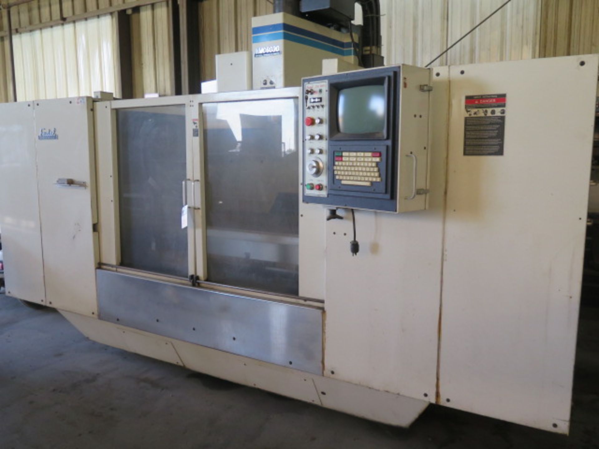 Fadal VMC6030 4-Axis CNC VMC s/n 9506971 w/ Fadal CNC88HS Controls, 21-Station ATC, SOLD AS IS - Image 2 of 15