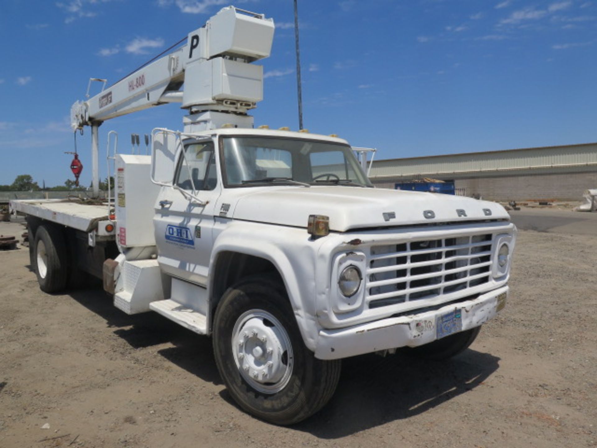 1979 Ford F800 Boom Truck, w/ 370-4V GAS, 5-Speed Manual Trans, Pitman HL-800, SOLD AS IS - Image 3 of 20