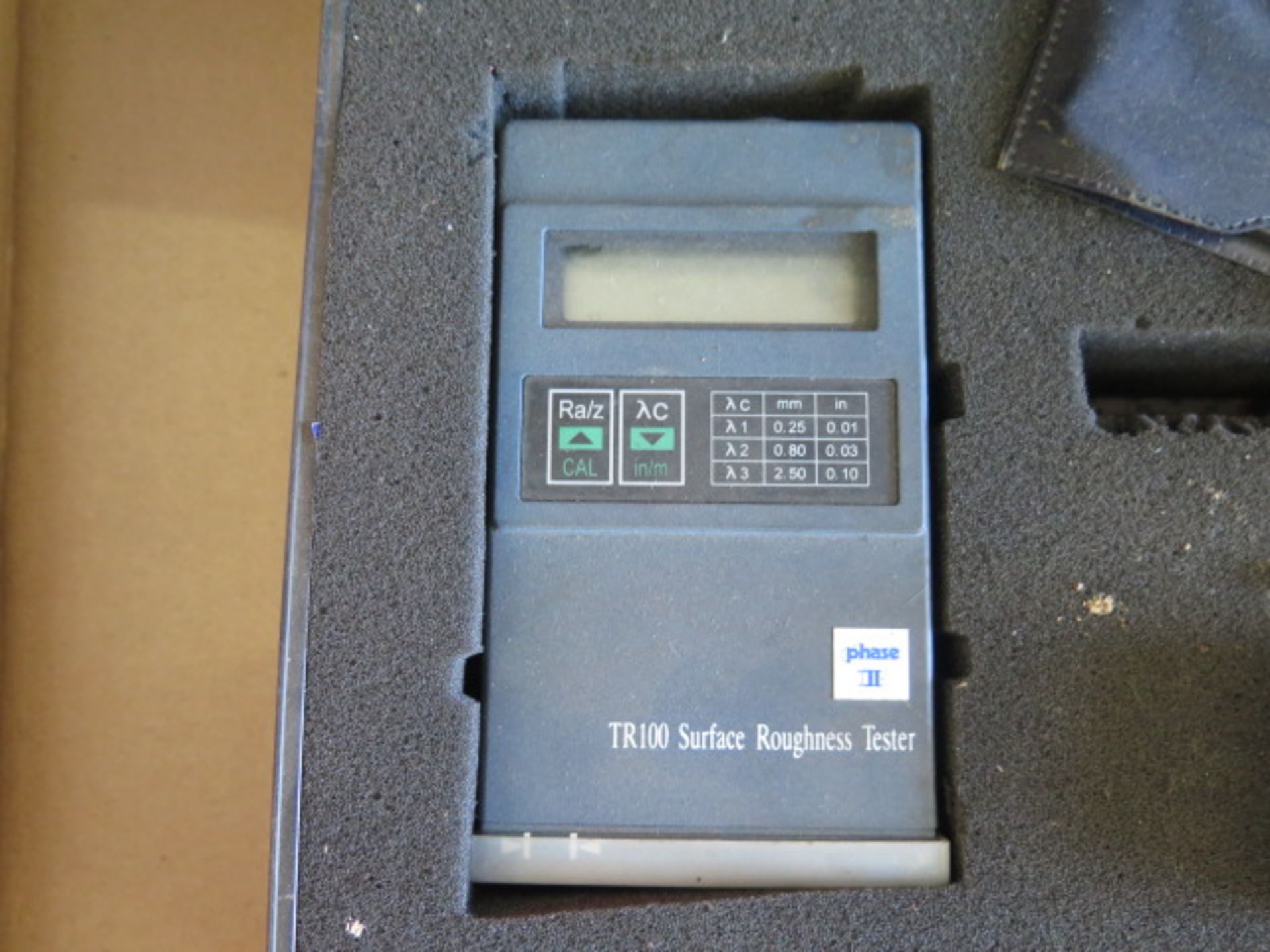 Phase II TR100 Digital Surface Roughness Tester (SOLD AS-IS - NO WARRANTY) - Image 3 of 5
