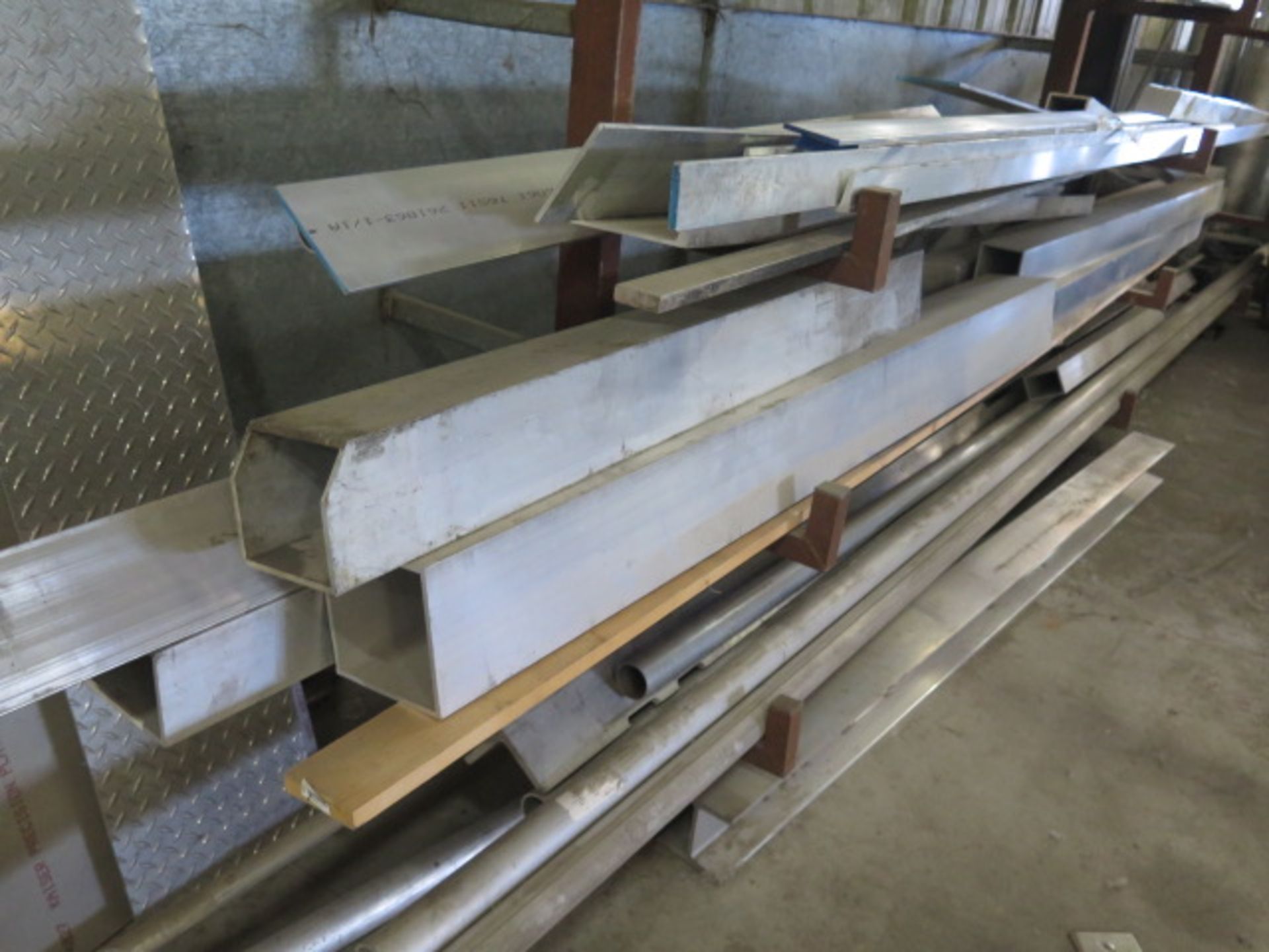 Stainless, Aluminum, Copper and Steel Tube, Channel and Angle Stock w/ Racks (SOLD AS-IS - NO - Image 20 of 21