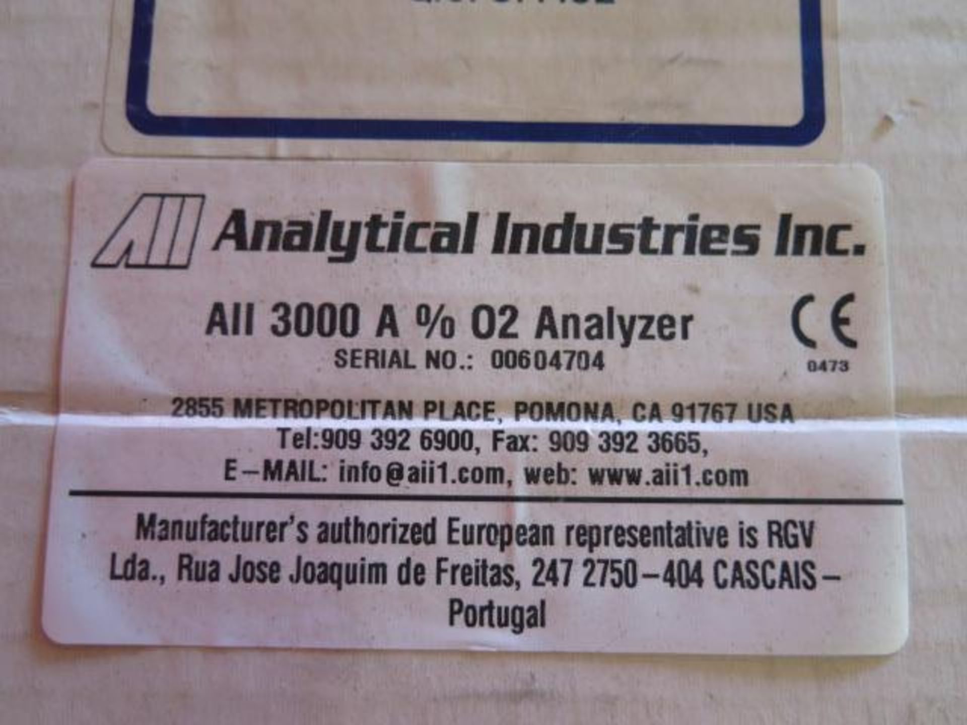 O2 Analyzers (2) (SOLD AS-IS - NO WARRANTY) - Image 5 of 8