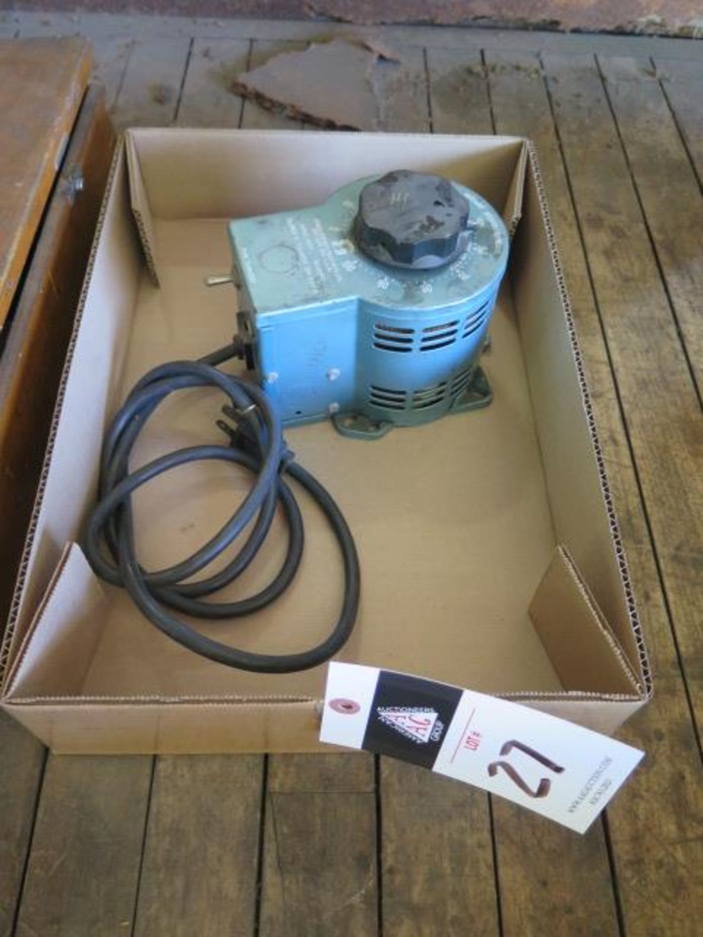 Variable Transformer (SOLD AS-IS - NO WARRANTY)