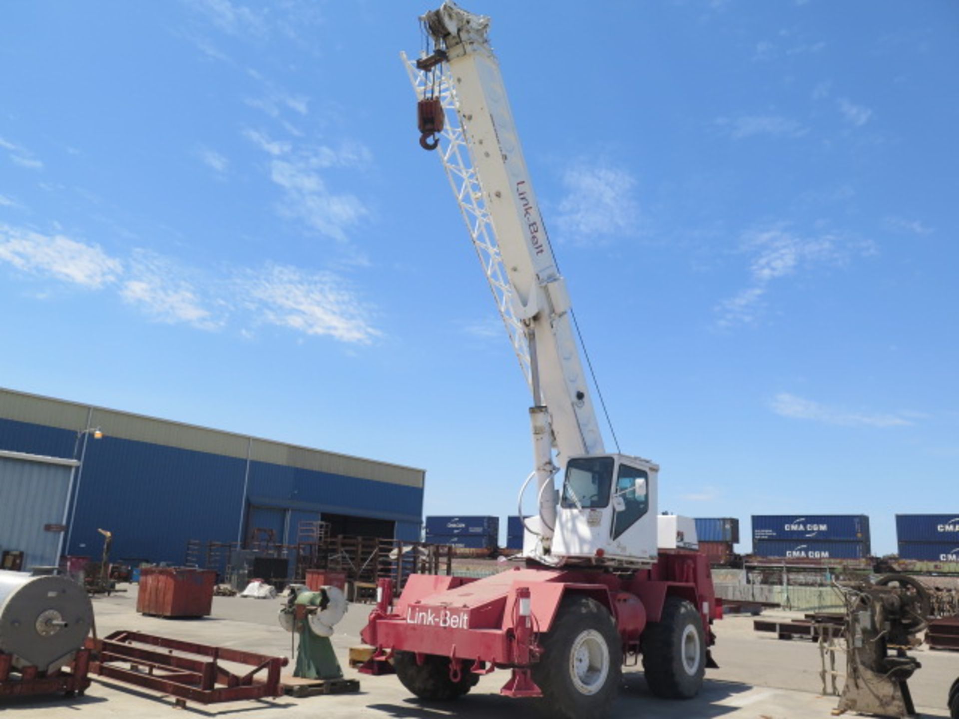 1989 FMC Link Belt mdl. HSP-8020 40,000 Lb Crane s/n LS1276 w/Diesel Engine, 25-60’ Boom, SOLD AS IS