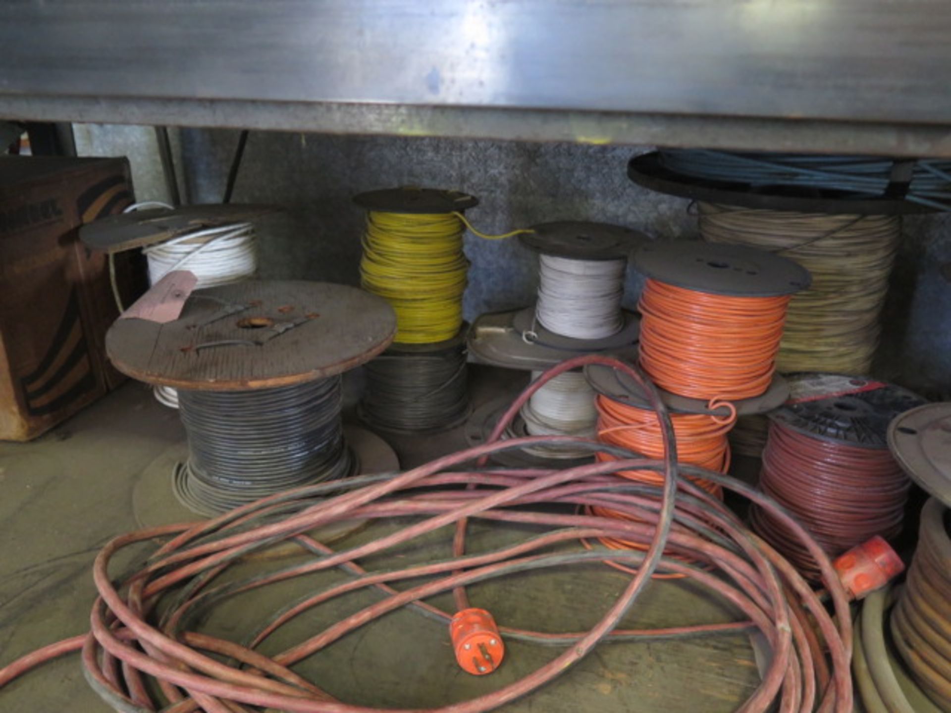 Electrical Wire w/ Rack and Table (SOLD AS-IS - NO WARRANTY) - Image 4 of 6
