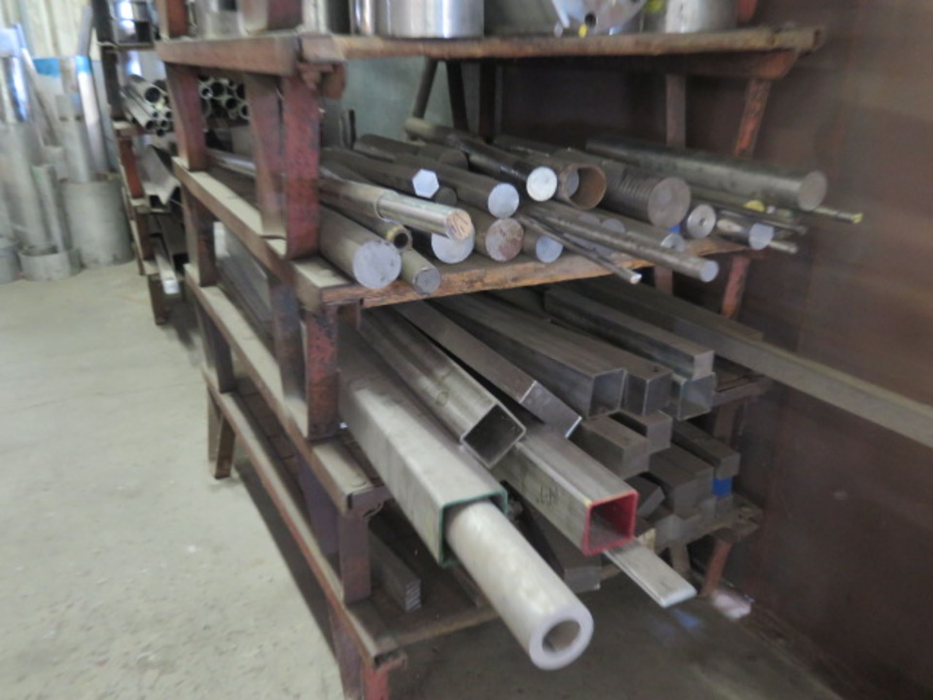 Stainless, Aluminum, Copper and Steel Tube, Channel and Angle Stock w/ Racks (SOLD AS-IS - NO - Image 13 of 21