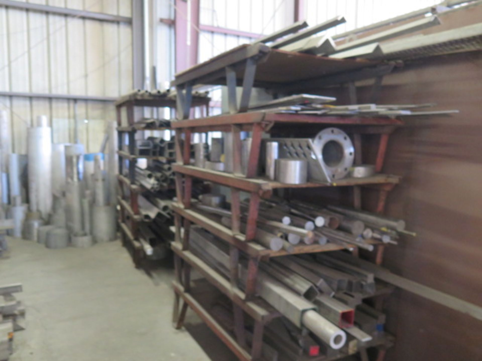 Stainless, Aluminum, Copper and Steel Tube, Channel and Angle Stock w/ Racks (SOLD AS-IS - NO - Image 12 of 21