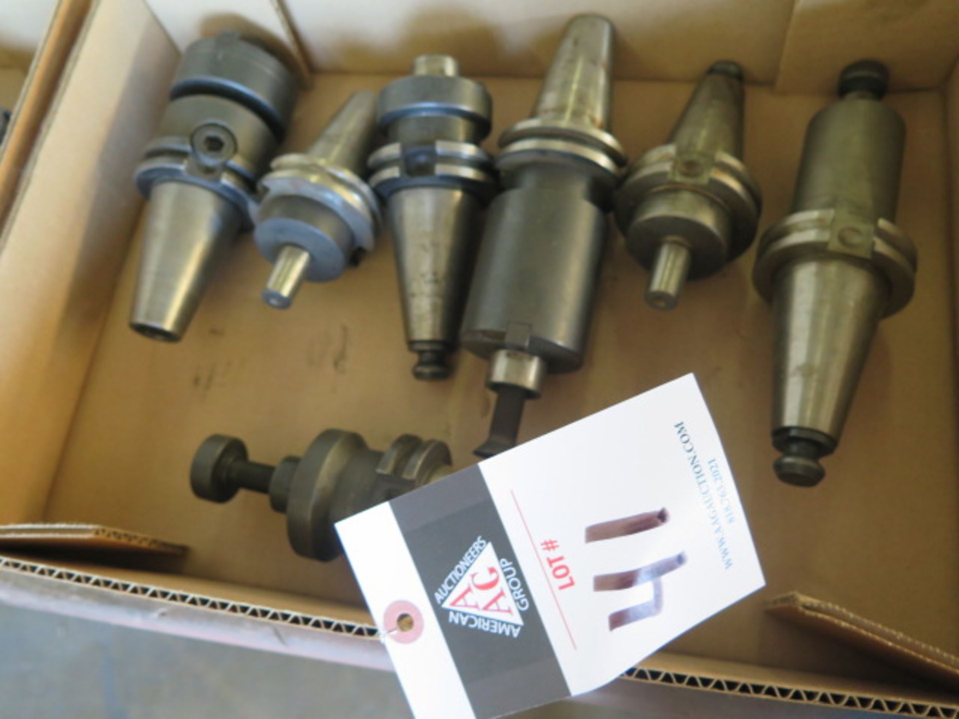 CAT-40 Taper Tooling (7) (SOLD AS-IS - NO WARRANTY)