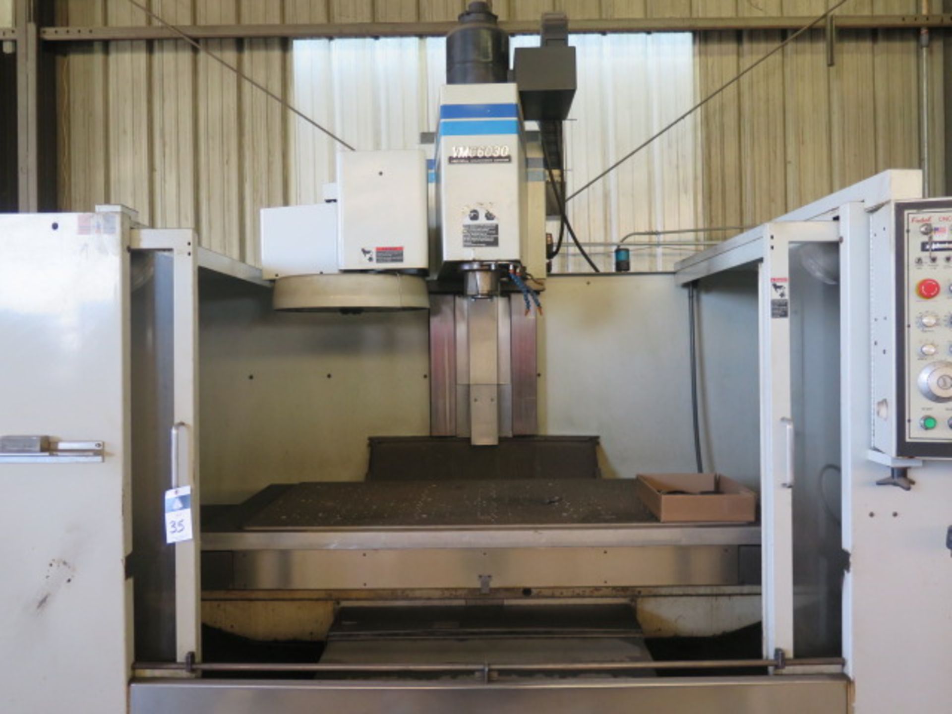 Fadal VMC6030 4-Axis CNC VMC s/n 9506971 w/ Fadal CNC88HS Controls, 21-Station ATC, SOLD AS IS - Image 4 of 15