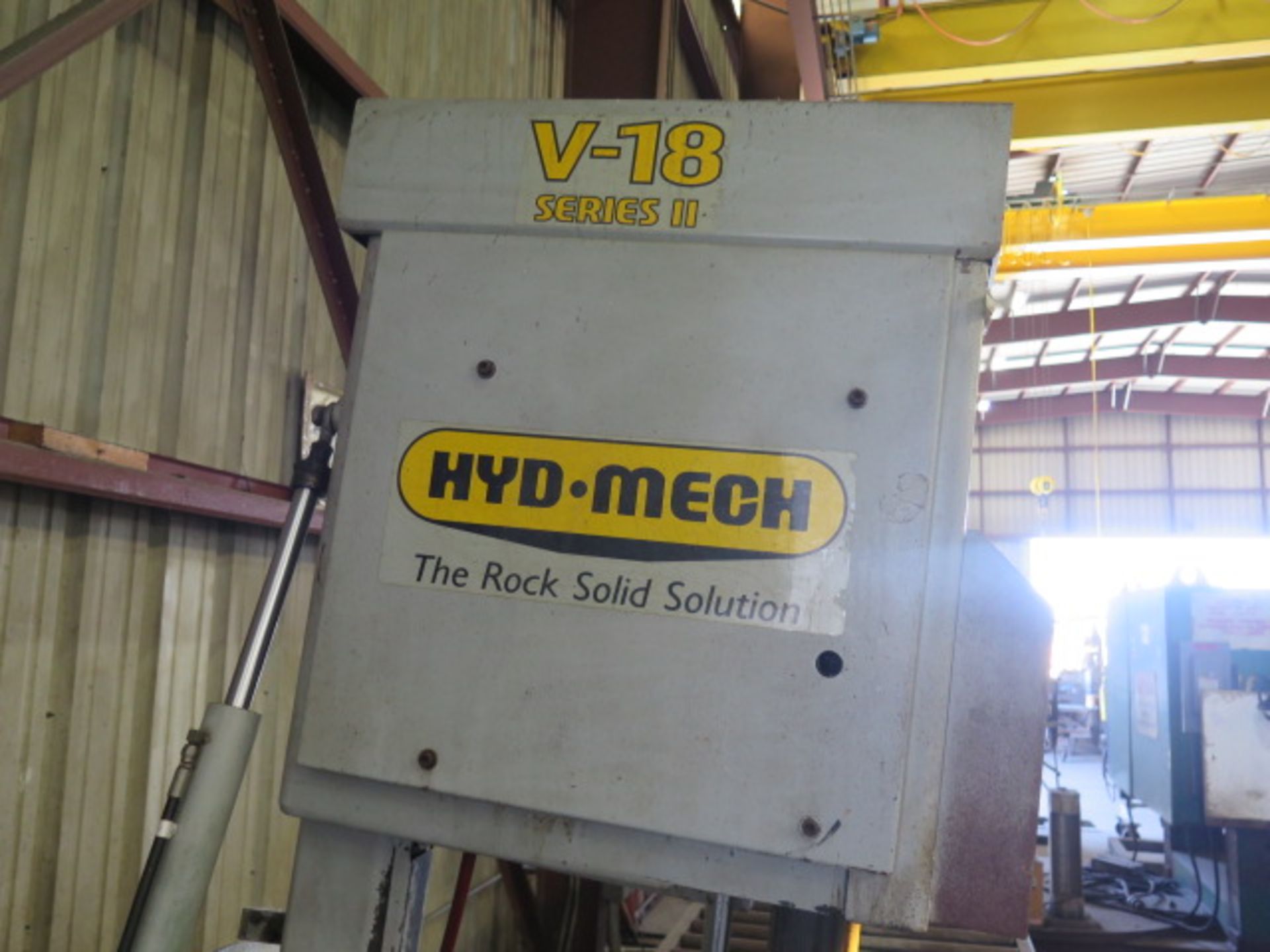 Hyd-Mech V-18 18” Vertical Miter Band Saw s/n J0701940 w/ Hyd-Mech Controls, Hydraulic, SOLD AS IS - Image 17 of 18