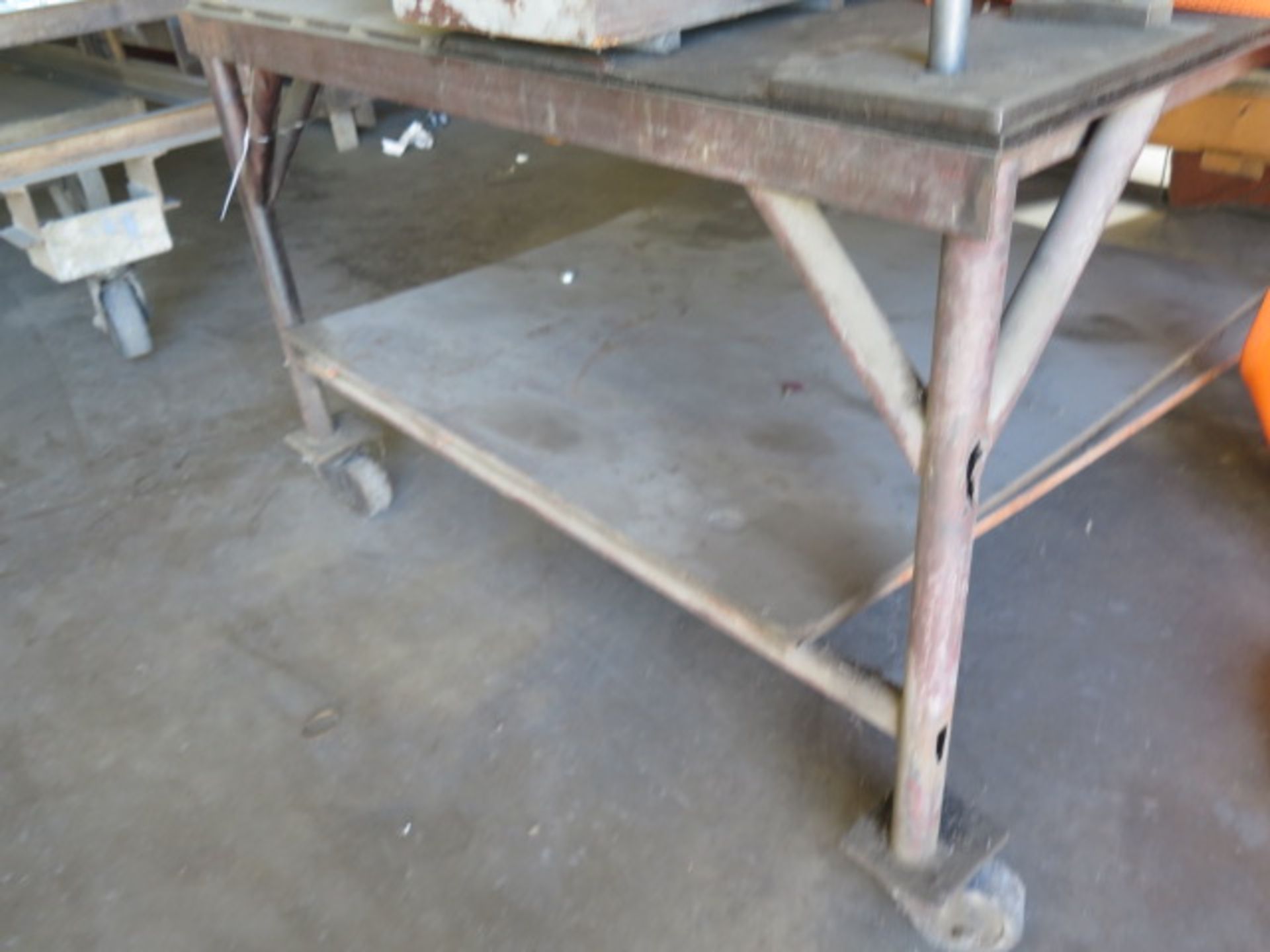 48" x 55" Rolling Steel Table (SOLD AS-IS - NO WARRANTY) - Image 5 of 5