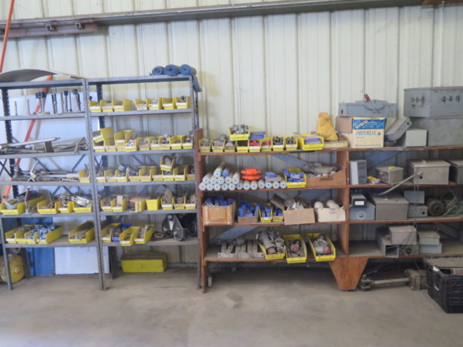 Large Quantity of Hardware and Misc Electrical w/ Shelving (SOLD AS-IS - NO WARRANTY) - Image 18 of 22