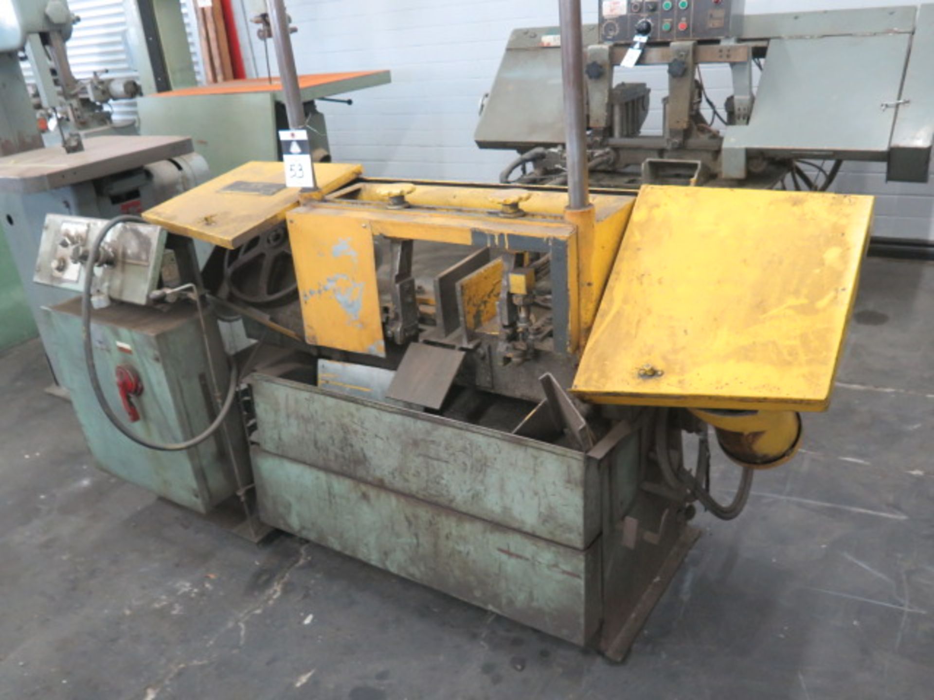 W.F.Wells mdl. W-9 9” Horizontal Band Saw w/ Manual Clamping (SOLD AS-IS - NO WARRANTY) - Image 2 of 6