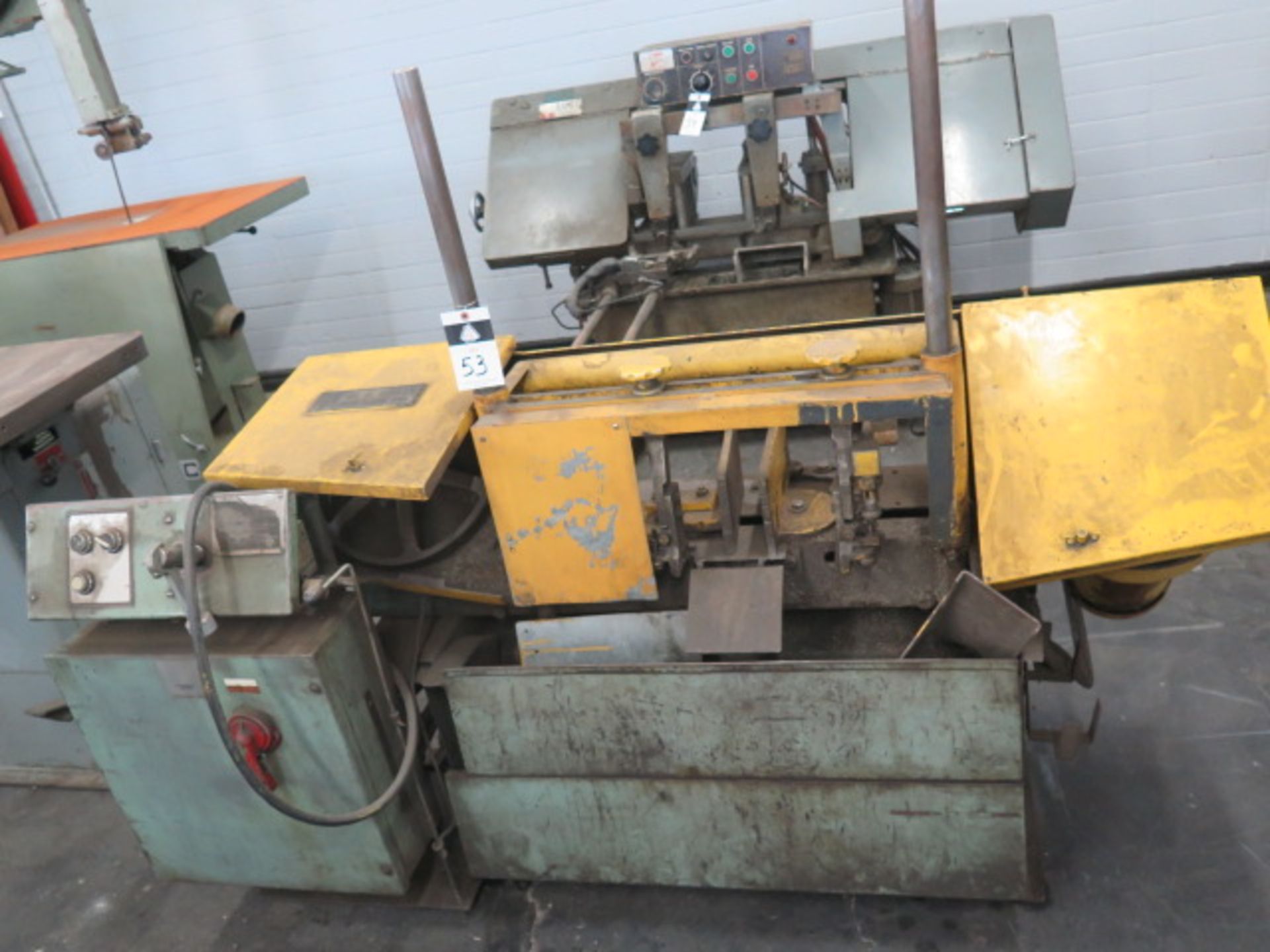 W.F.Wells mdl. W-9 9” Horizontal Band Saw w/ Manual Clamping (SOLD AS-IS - NO WARRANTY)