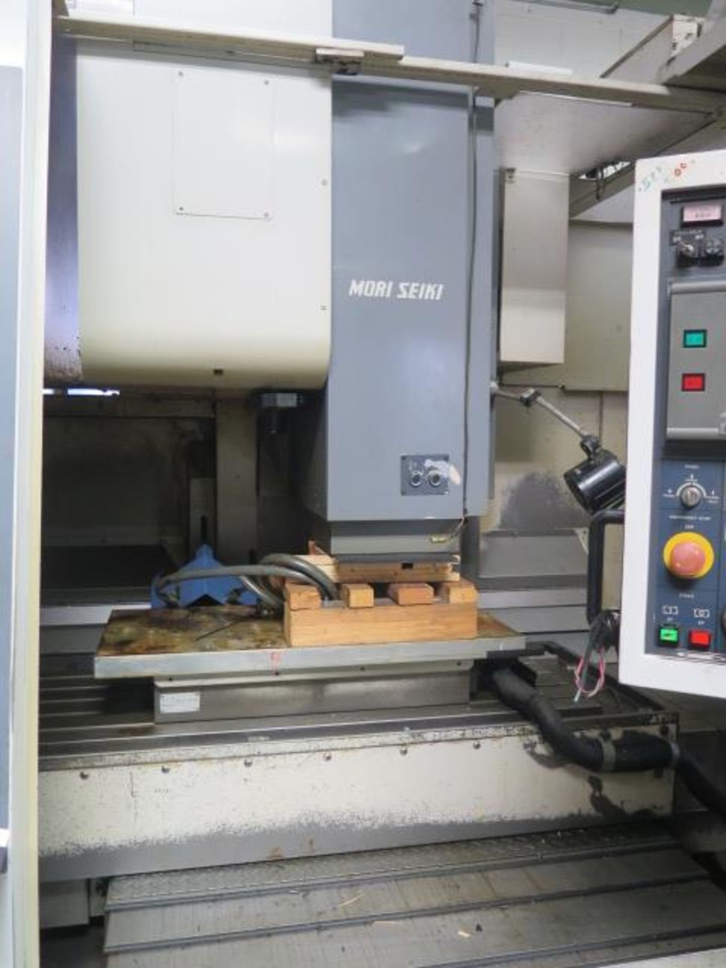 Mori Seiki MV-55/50 2-Shuttle Pallet CNC VMC s/n 2016 w/ Fanuc MF-M6 Controls, SOLD AS IS - Image 3 of 18