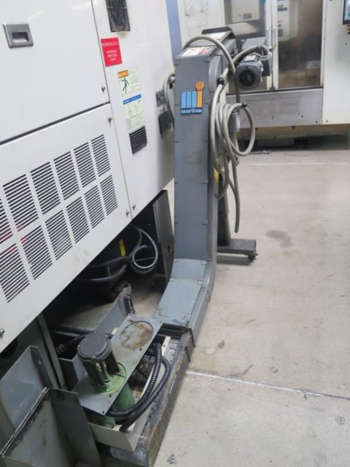 Hyundai Hit-8F CNC Turning Center s/n 14757011 w/ Fanuc 0-T Controls, 8-Station Turret, SOLD AS IS - Image 13 of 14