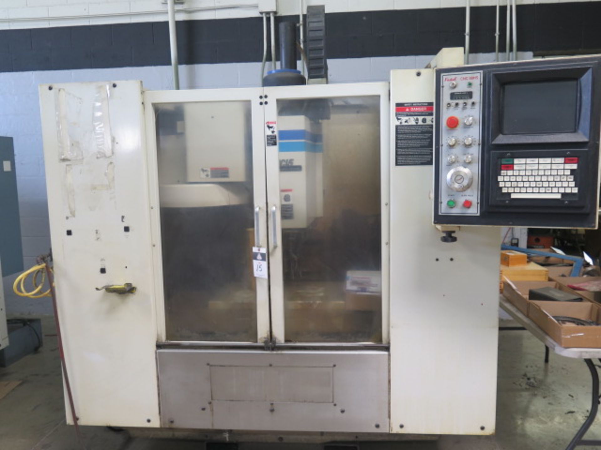 Fadal VMC15 4-Axis CNC VMC s/n 9705979 w/ Fadal CNC88HS Controls, 21-Station, SOLD AS IS