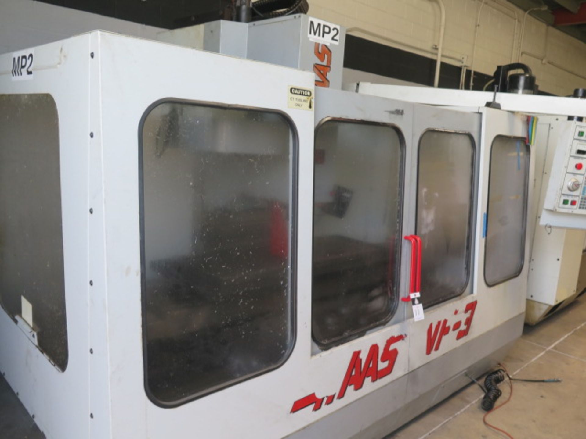 1995 Haas VF-3 4-Axid CNC VMC s/n 5039 w/ Haas Controls, 20-Station ATC, SOLD AS IS - Image 2 of 17