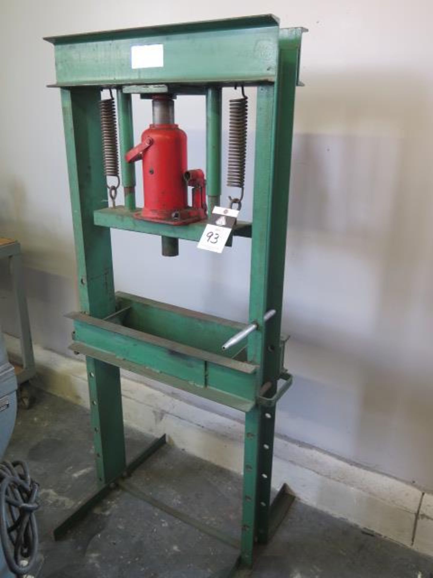 Carolina Hydraulic H-Frame Press (SOLD AS-IS - NO WARRANTY)