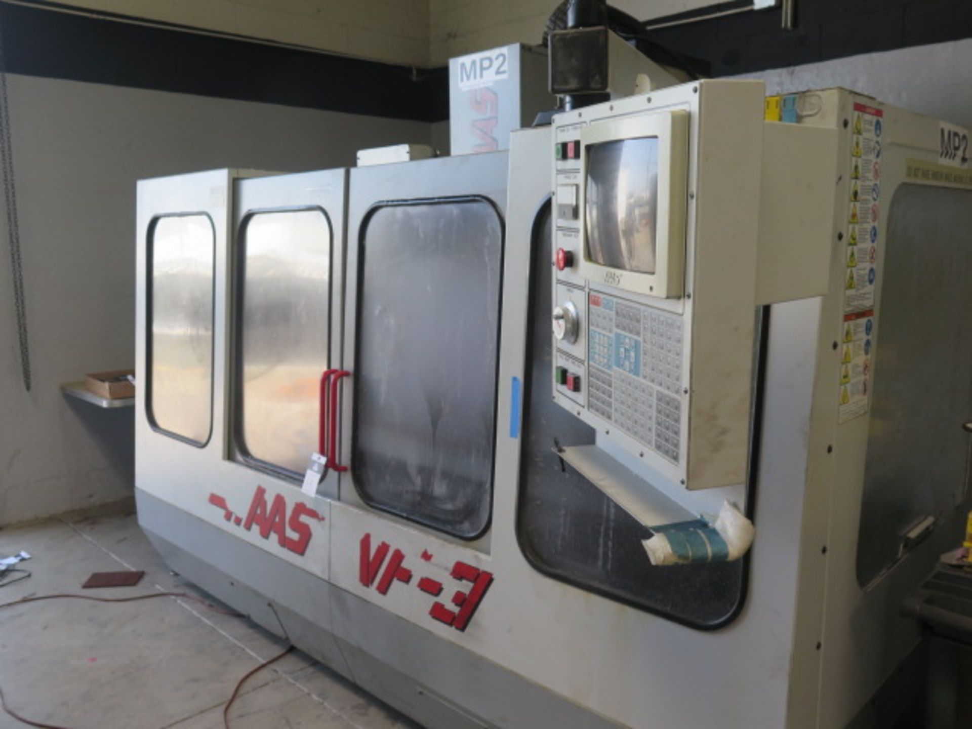 1995 Haas VF-3 4-Axid CNC VMC s/n 5039 w/ Haas Controls, 20-Station ATC, SOLD AS IS - Image 3 of 17